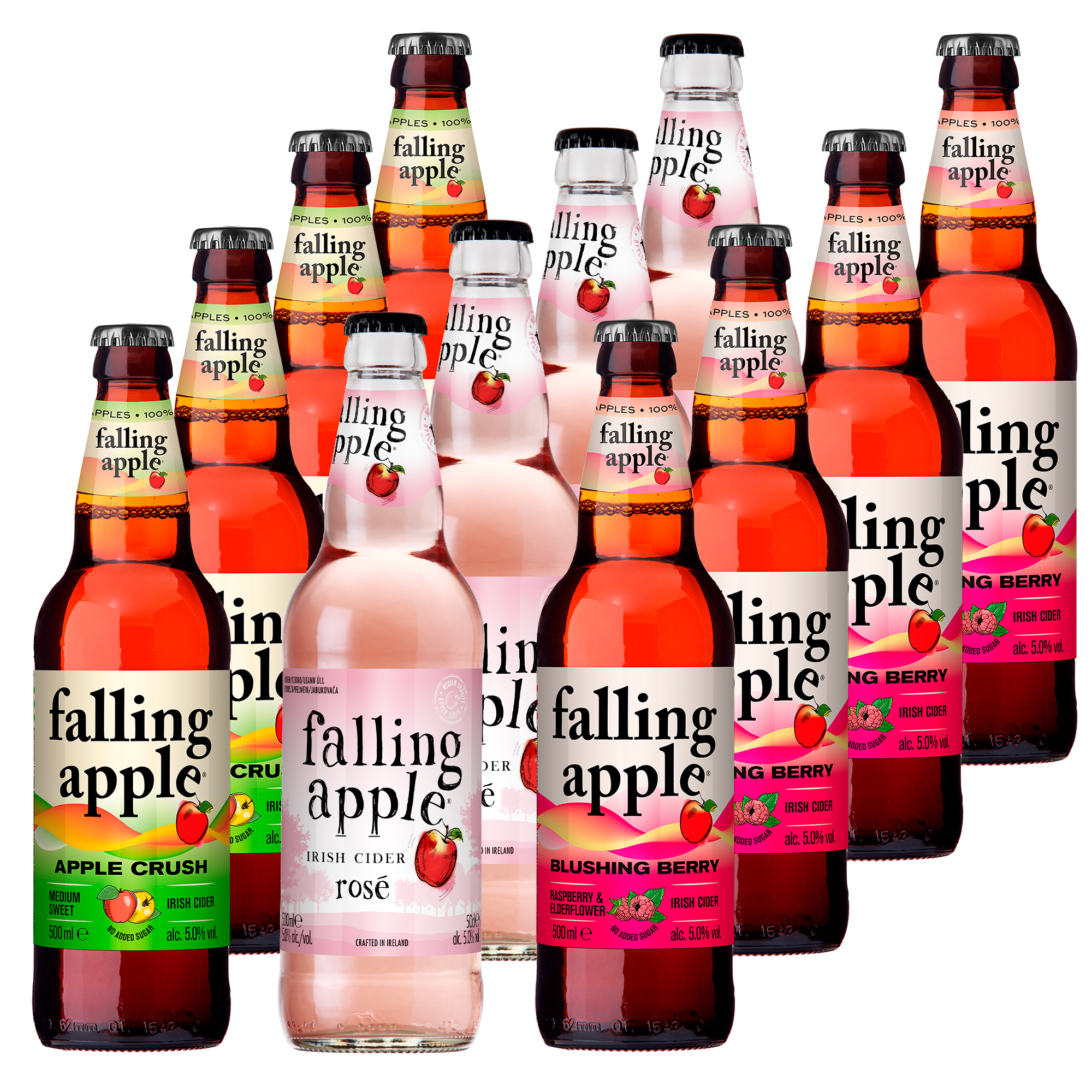 Falling Apple Collection 12x500ml Falling Apple Collection 12x500ml