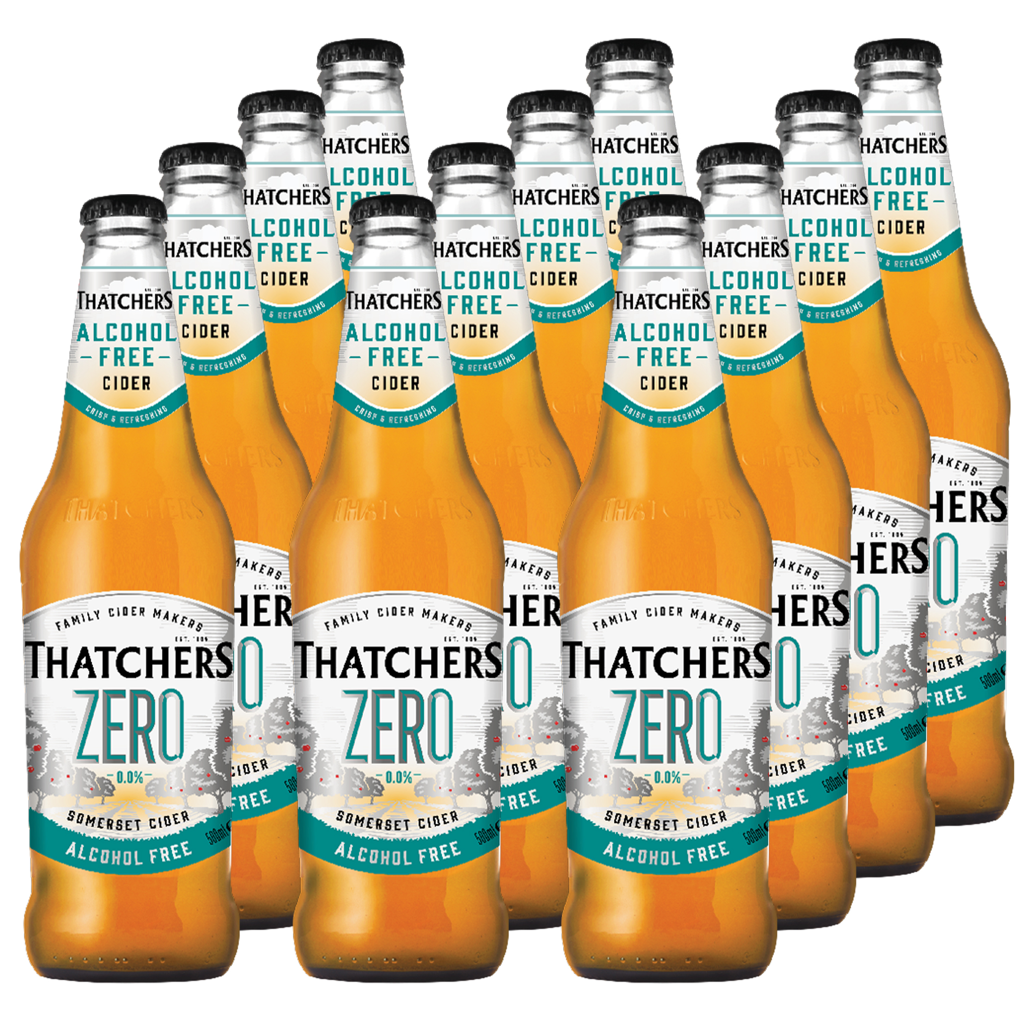 Thatchers Zero Alcohol Free Cider 12x500ml Thatchers Zero Alcohol Free Cider 12x500ml