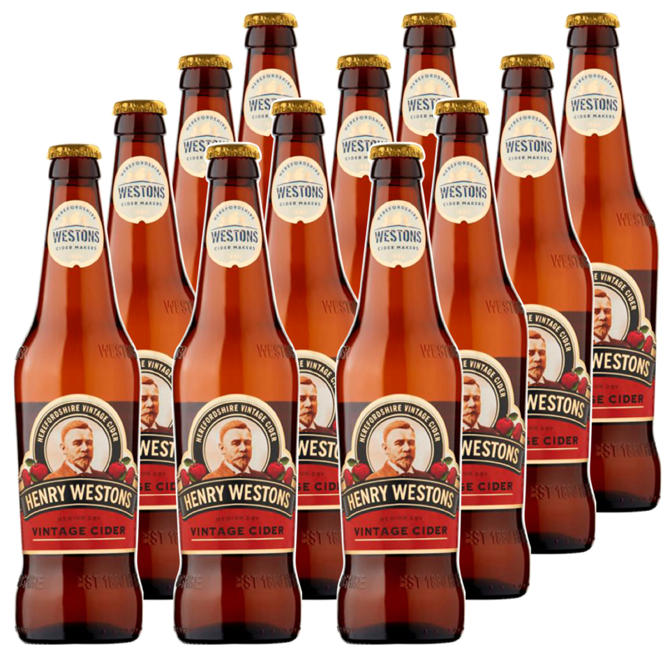 Henry Weston’s Medium Dry Vintage Cider 12x500ml Henry Weston’s Medium Dry Vintage Cider 12x500ml