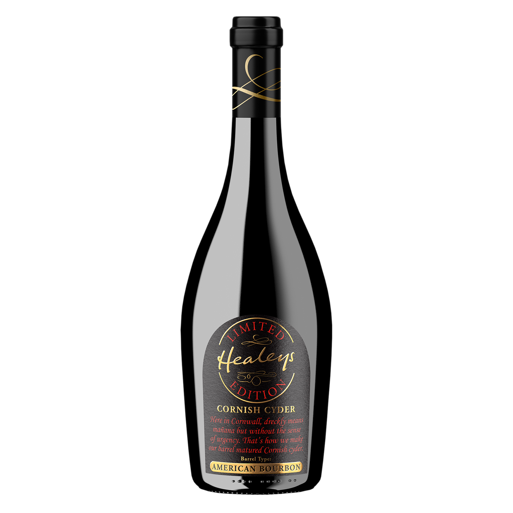 Healeys Limited Edition Bourbon Reserve Cider 750ml