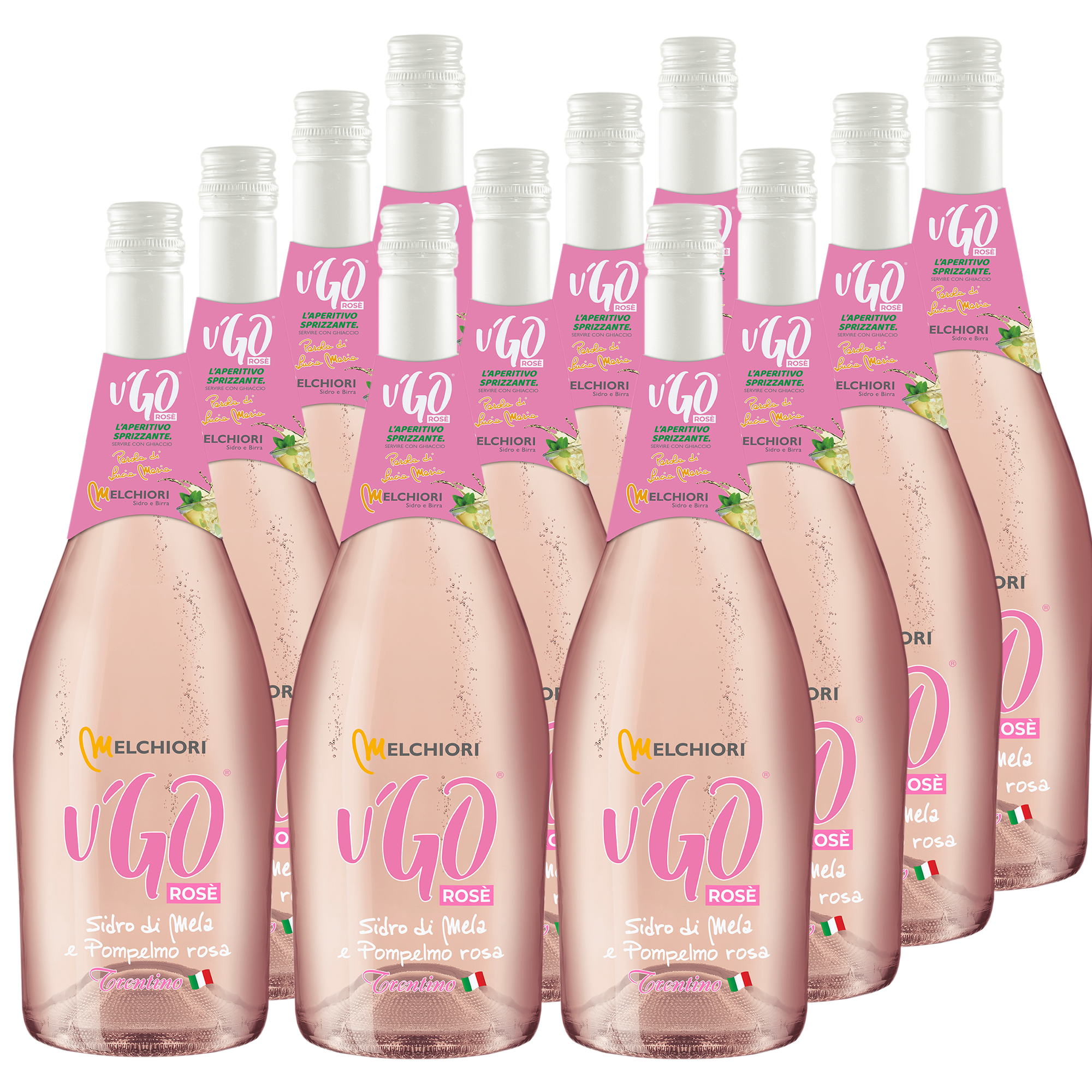 Melchiori U’Go Rosé Aperitiv 12x750ml Melchiori U’Go Rosé Aperitiv 12x750ml