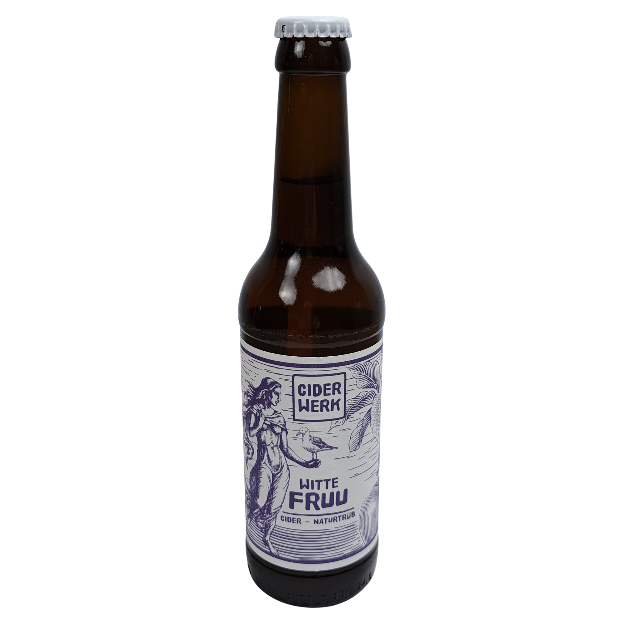 Ciderwerk Witte Fruu Bio-Cider naturtrüb 330ml Ciderwerk Witte Fruu Bio-Cider naturtrüb 330ml