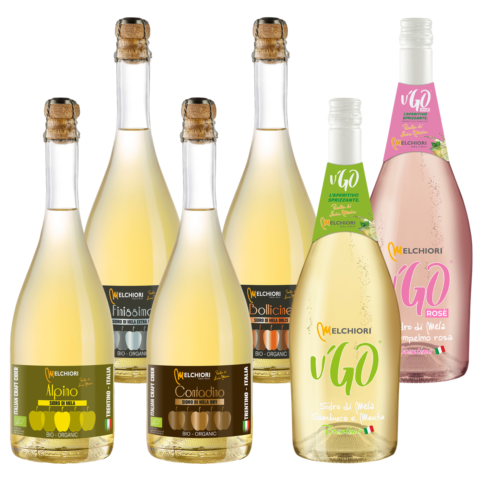 Melchiori - The Big Bottle Package 6x750ml