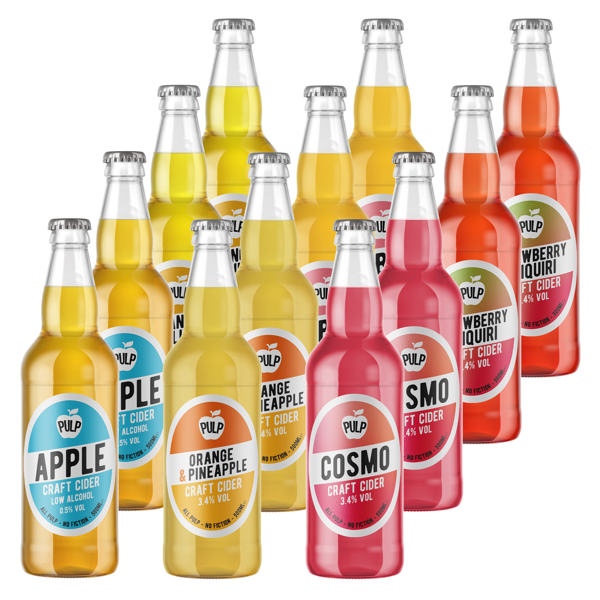 PULP Cider - The Big Collection 12x500ml PULP Cider - The Big Collection 12x500ml