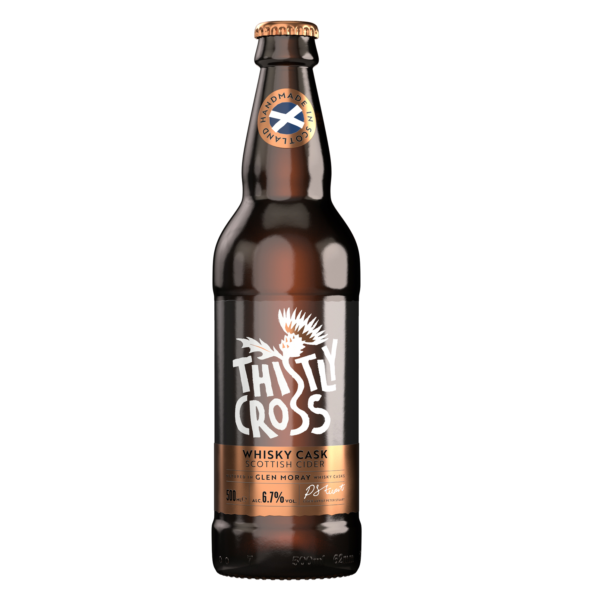 Thistly Cross Whisky Cask Cider 500ml