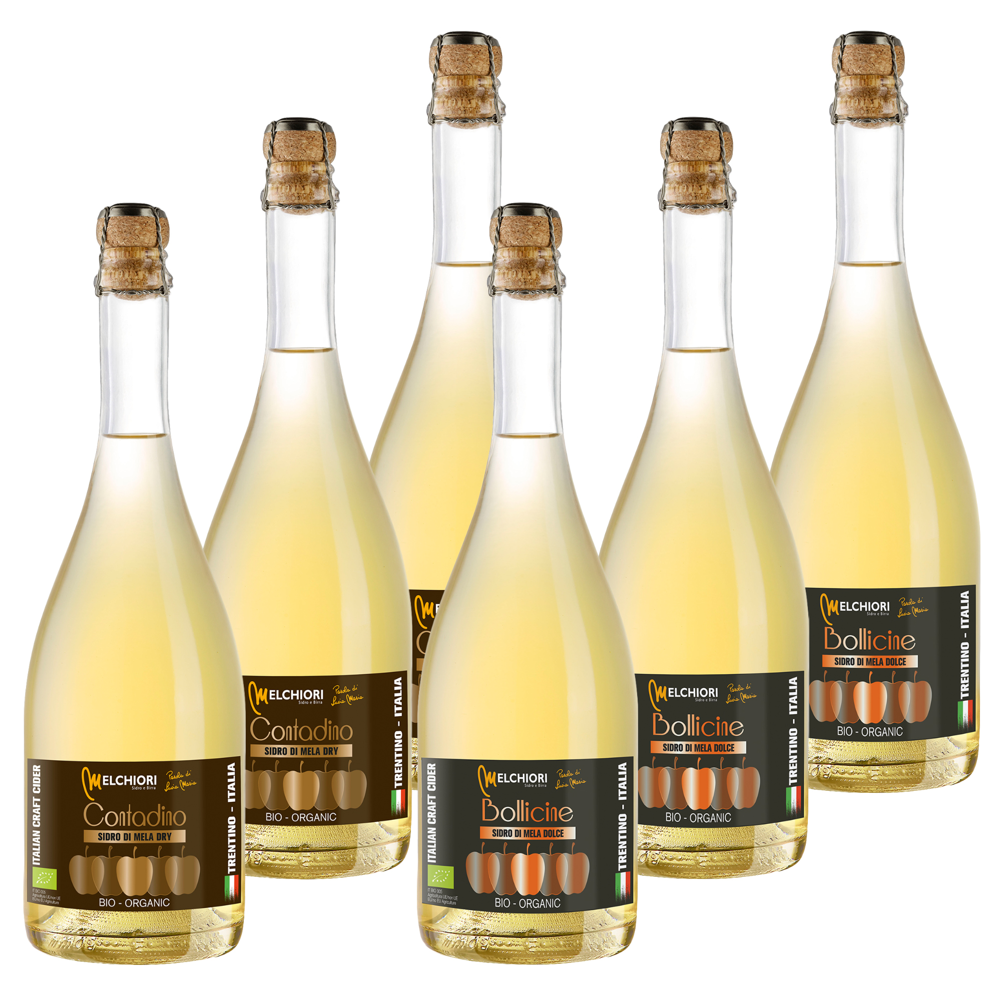 Melchiori - The Organic Collection 2 6x750ml Melchiori - The Organic Collection 2 6x750ml