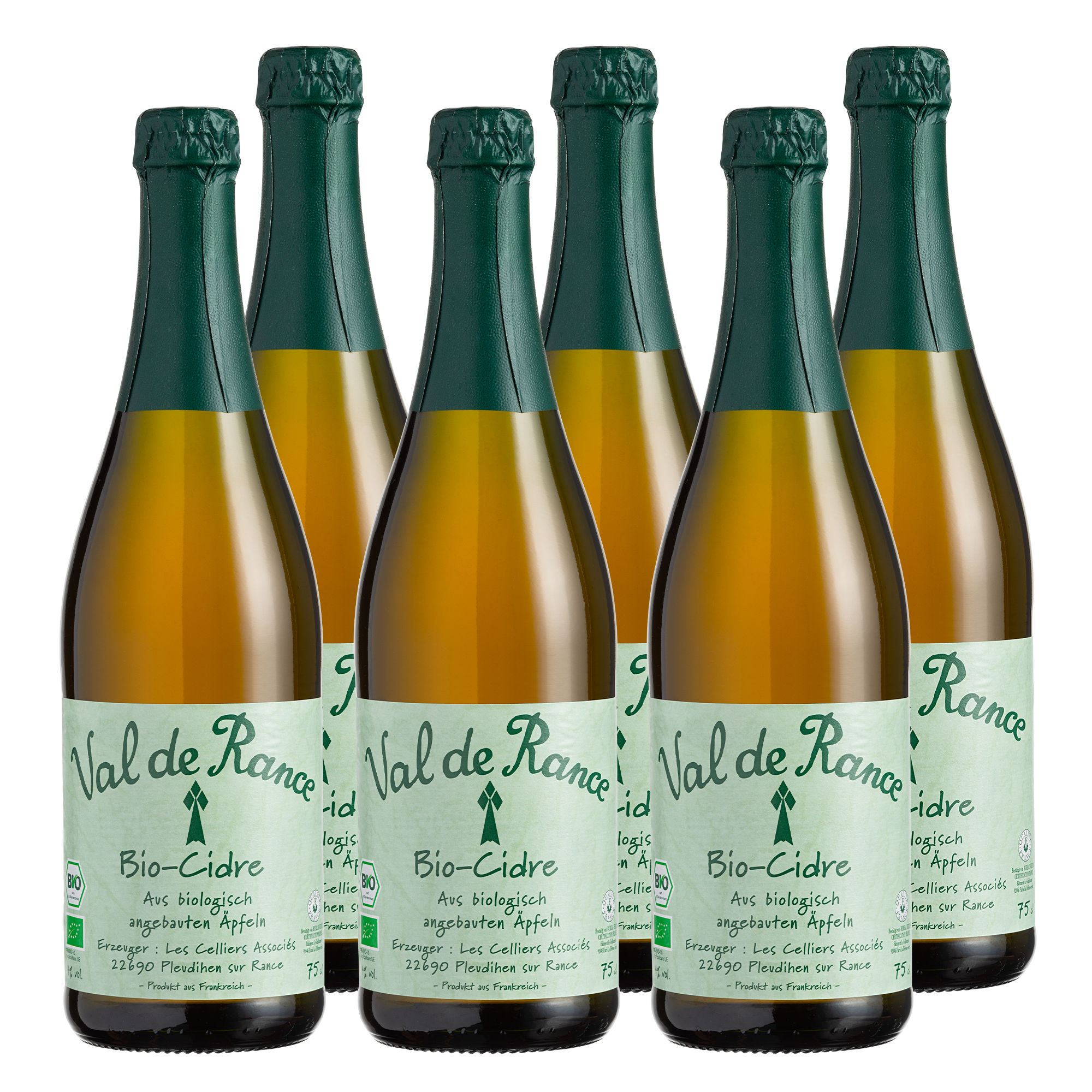 Val de Rance Cru Breton Bio-Cidre 6x750ml Val de Rance Cru Breton Bio-Cidre 6x750ml