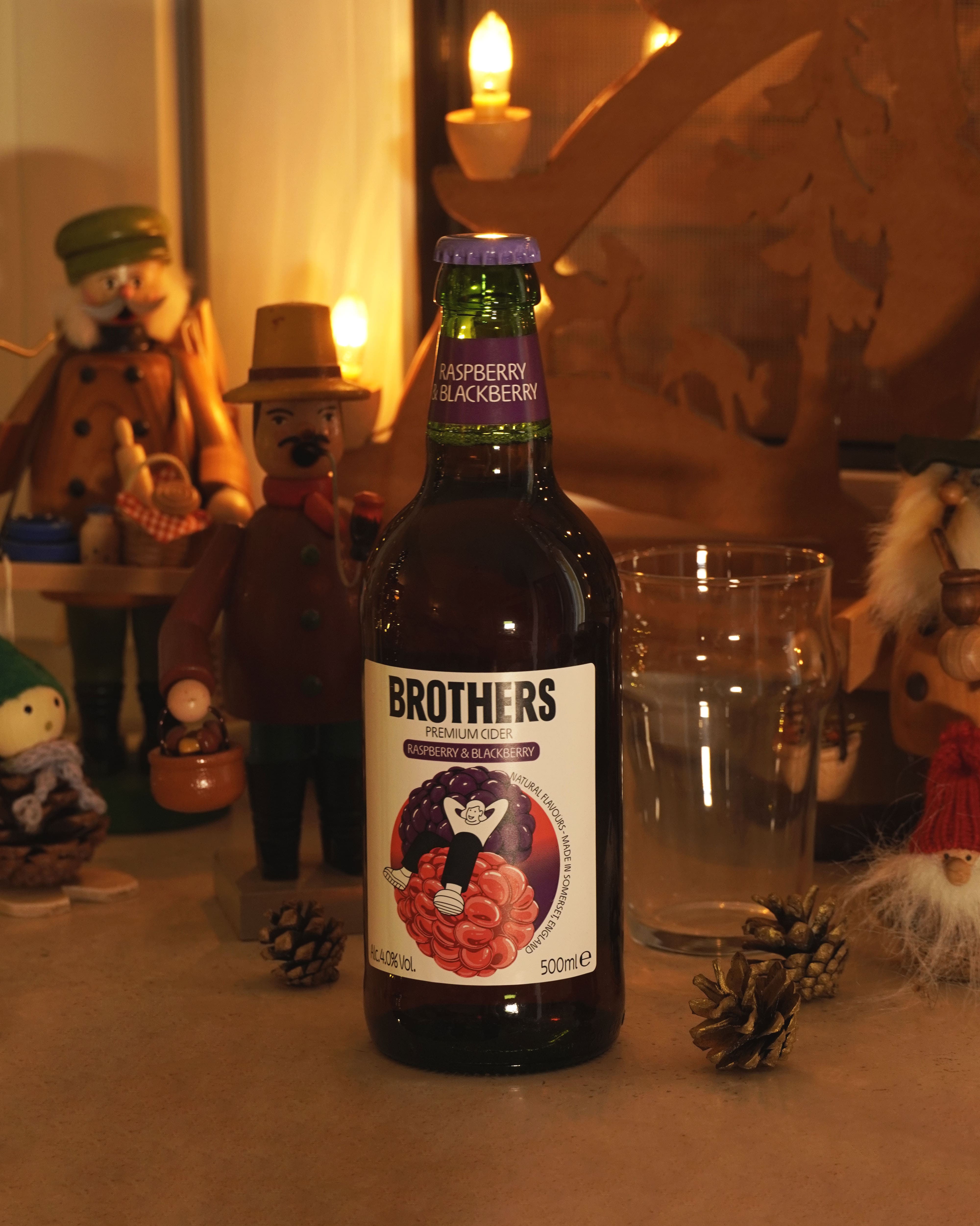 Brothers Raspberry & Blackberry Cider 500ml