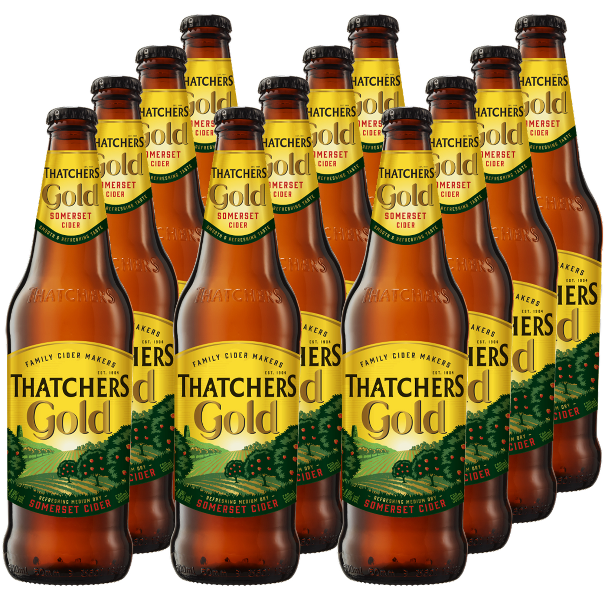 Thatchers Somerset Gold Cider 12x500ml Thatchers Somerset Gold Cider 12x500ml