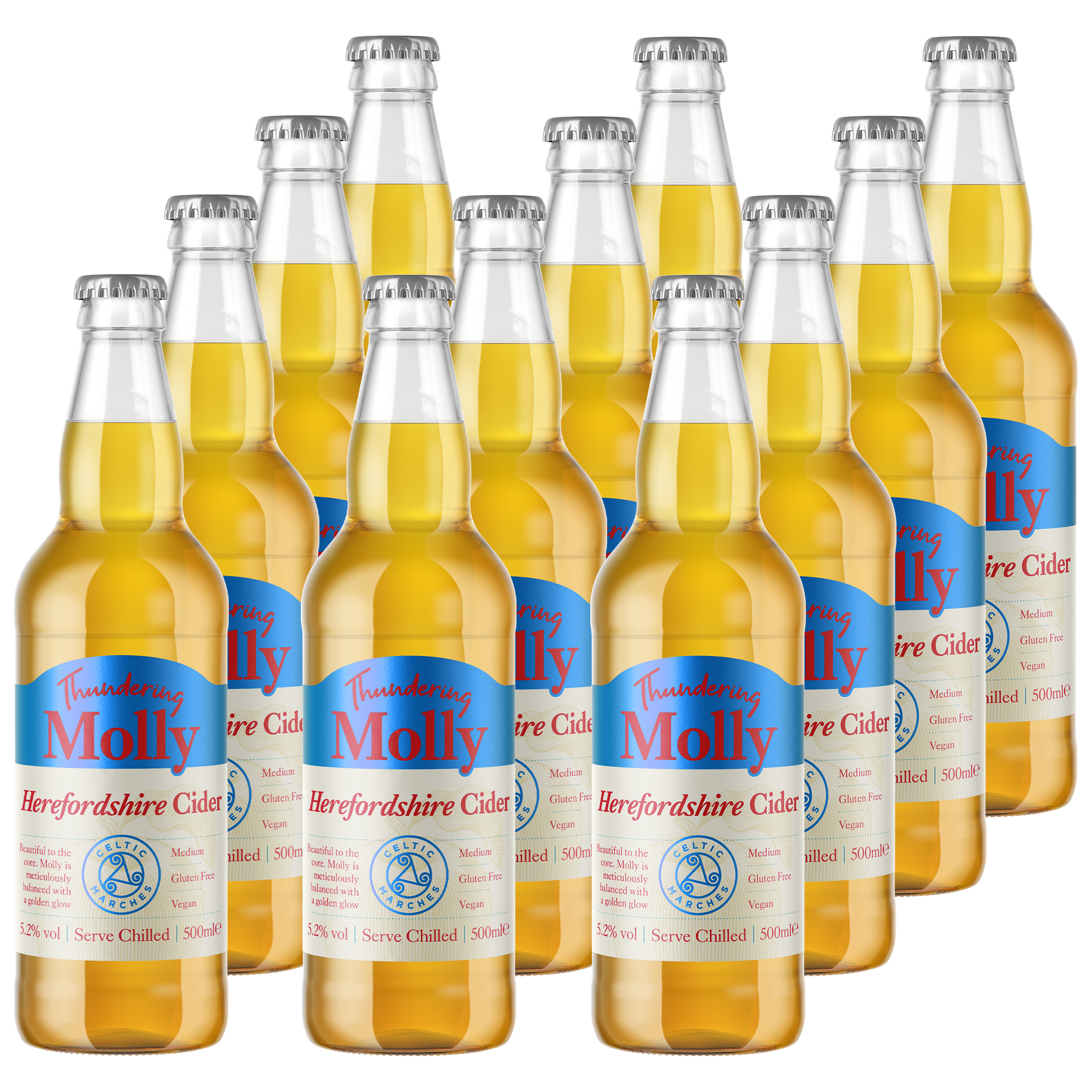 Celtic Marches Thundering Molly Cider 12x500ml Celtic Marches Thundering Molly Cider 12x500ml