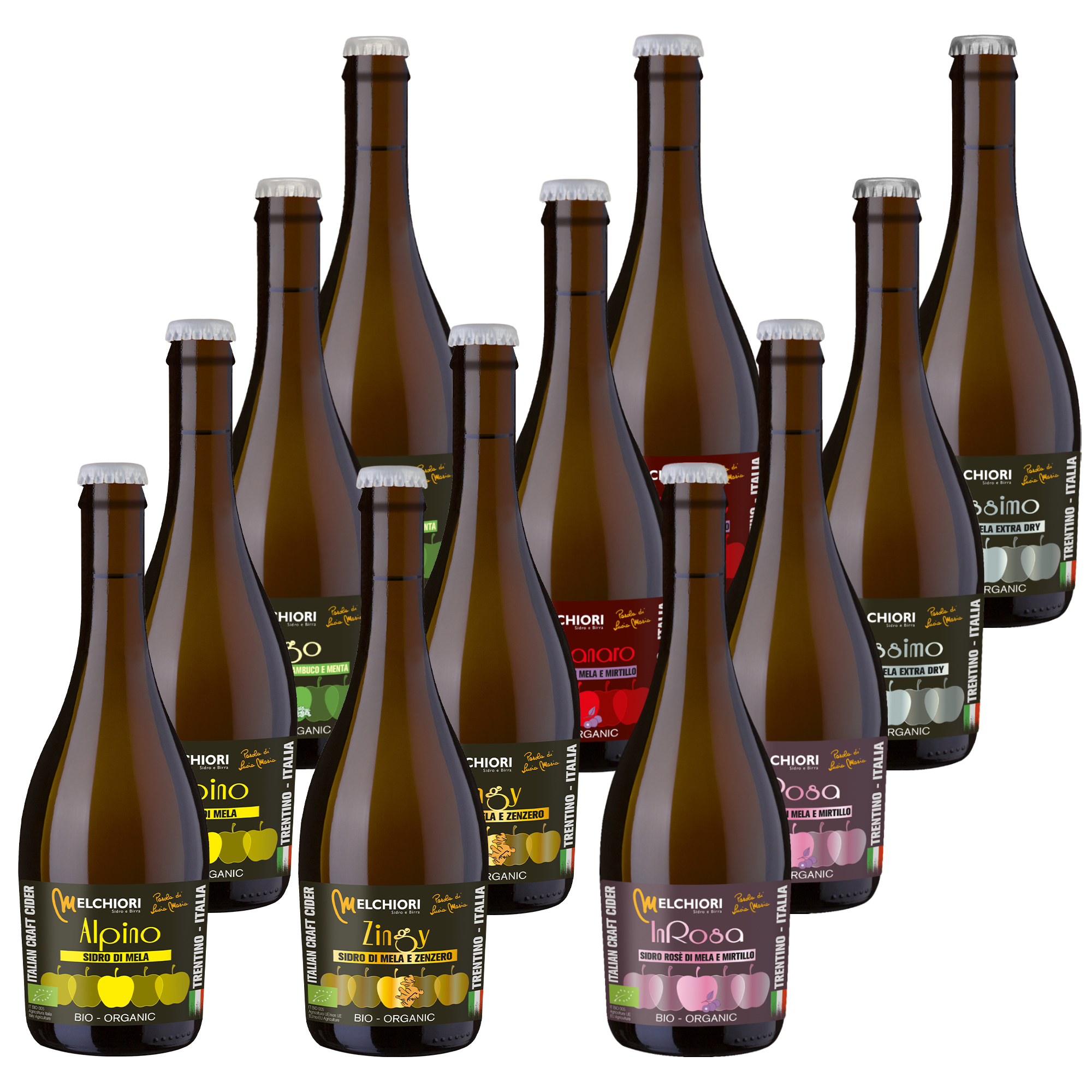 Melchiori - The Complete Collection 12x500ml Melchiori - The Complete Collection 12x500ml