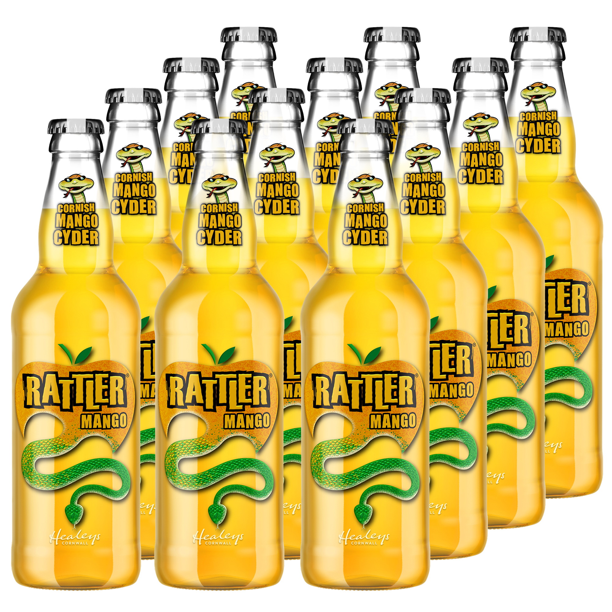 Rattler Mango Cornish Cider 12x500ml