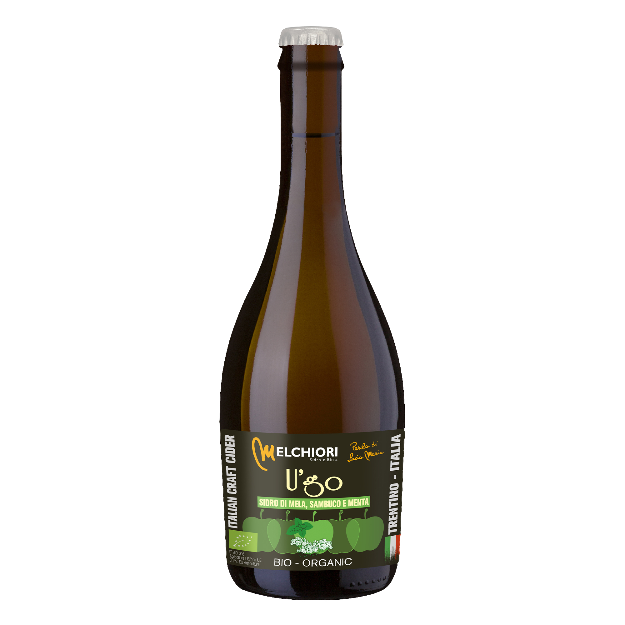 Melchiori U'go Organic Cider 500ml