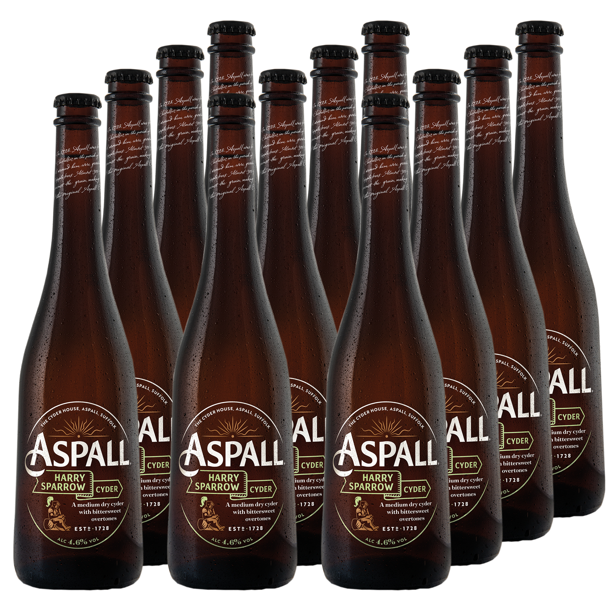 Aspall Harry Sparrow Cyder 12x500ml Aspall Harry Sparrow Cyder 12x500ml