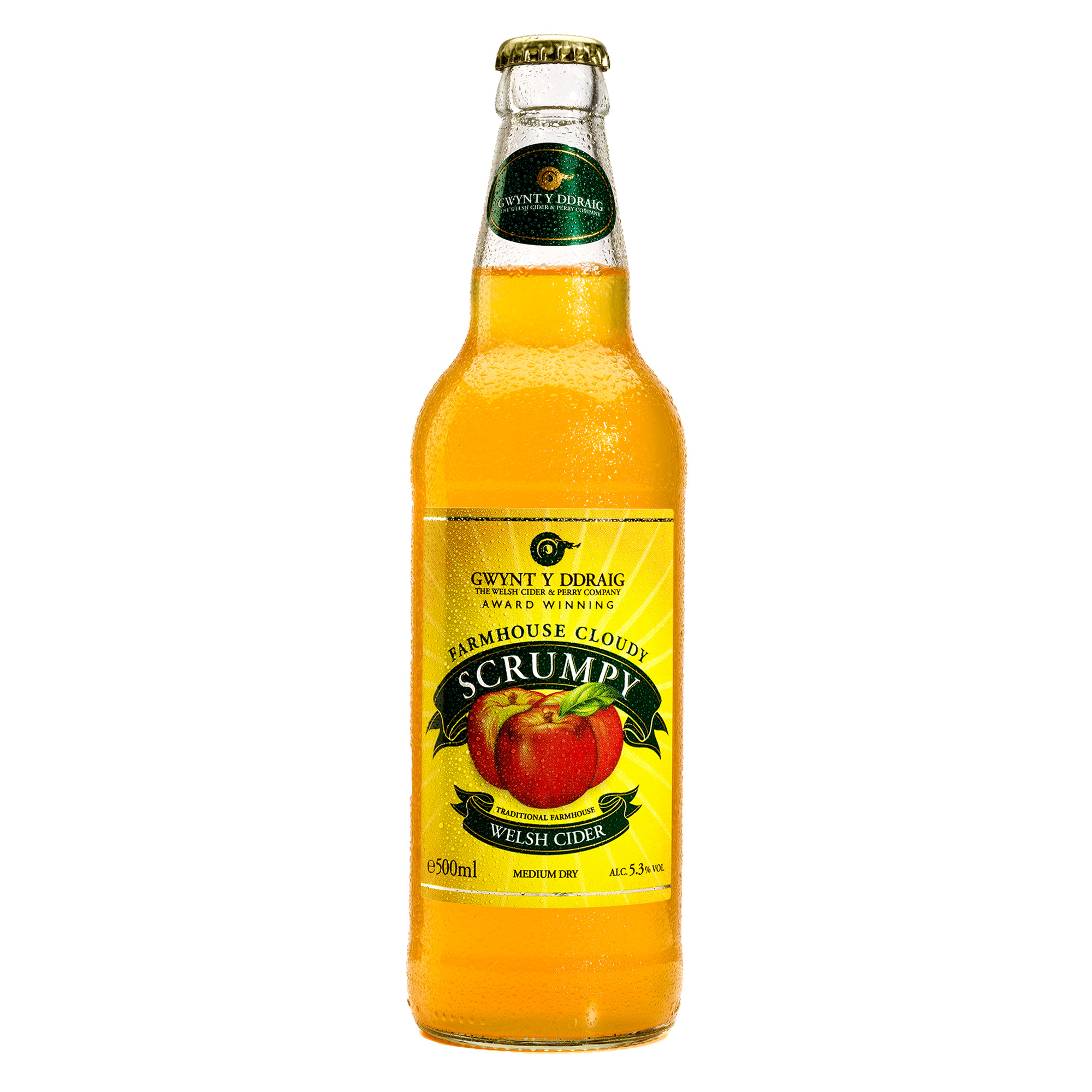 Gwynt y Ddraig Cloudy Scrumpy Cider 500ml Gwynt y Ddraig Cloudy Scrumpy Cider 500ml
