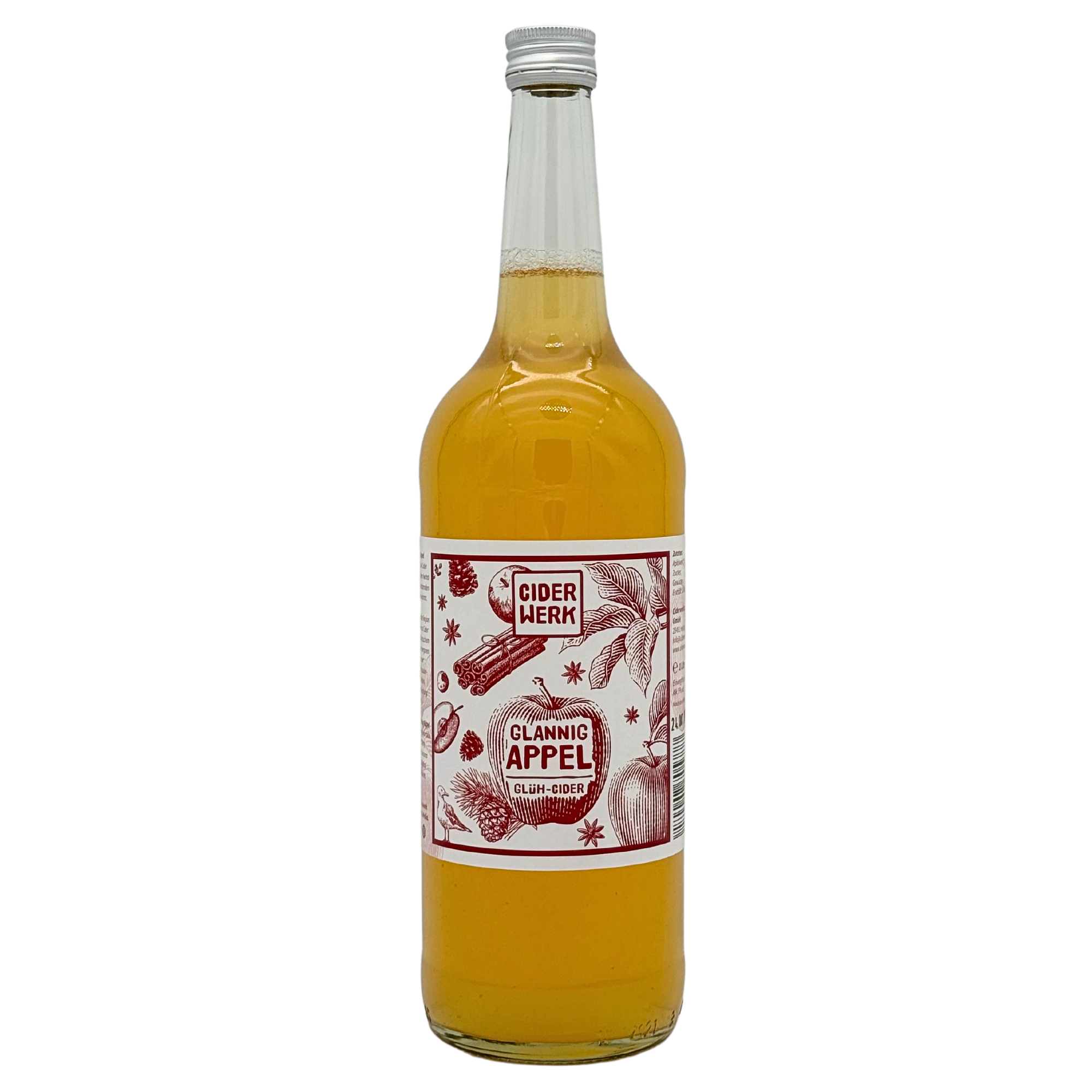Ciderwerk Glannig Appel Glüh-Cider 1 Liter Ciderwerk Glannig Appel Glüh-Cider 1 Liter