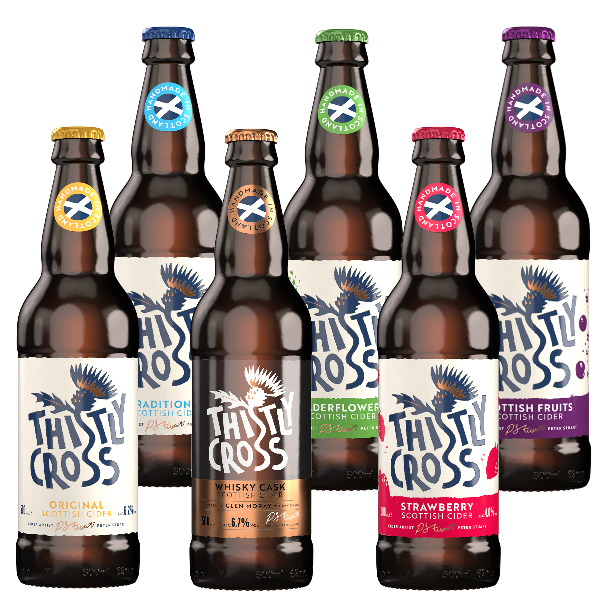 Thistly Cross The Small Collection 6x500ml Thistly Cross The Small Collection 6x500ml