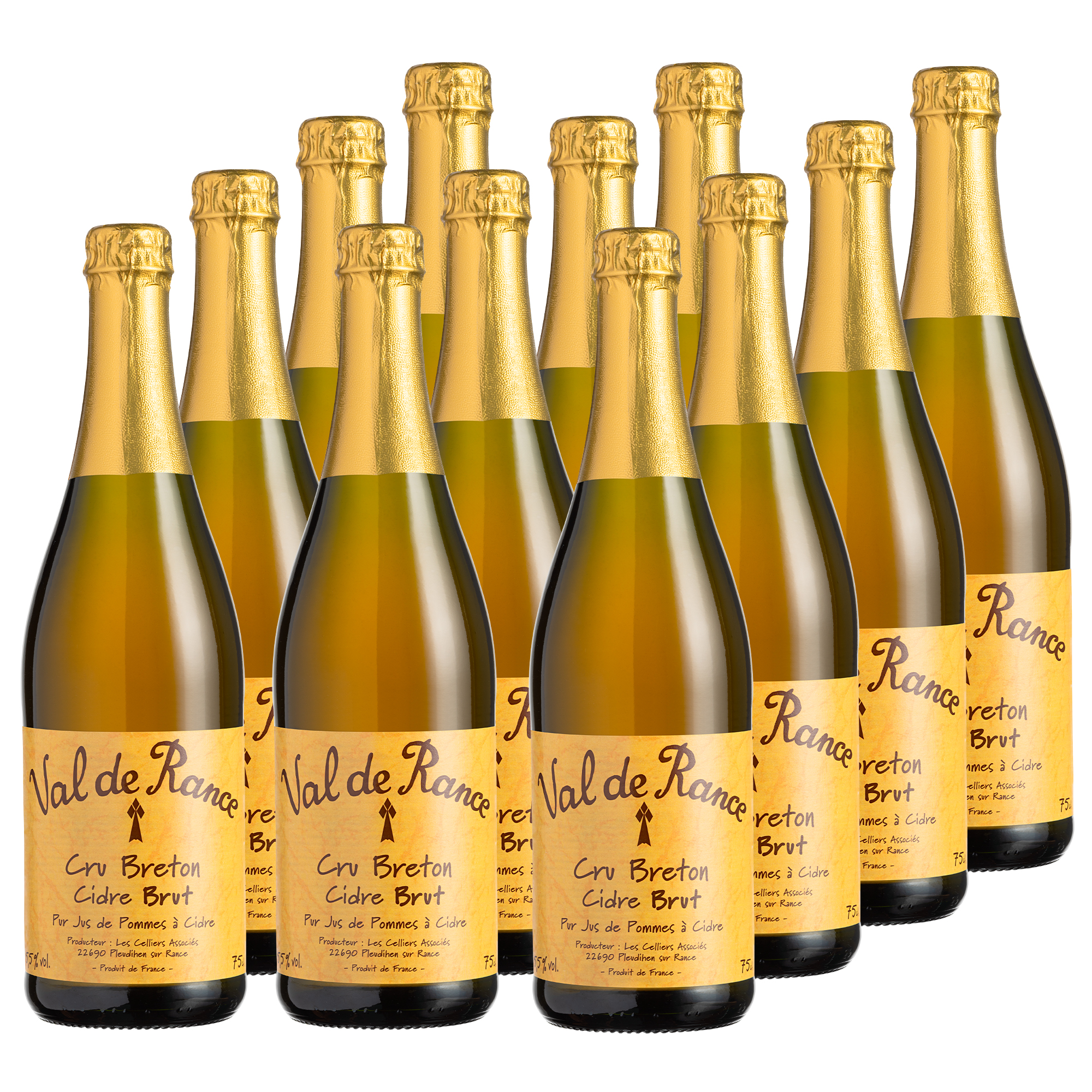 Val de Rance Cru Breton Cidre Brut 12x750ml Val de Rance Cru Breton Cidre Brut 12x750ml