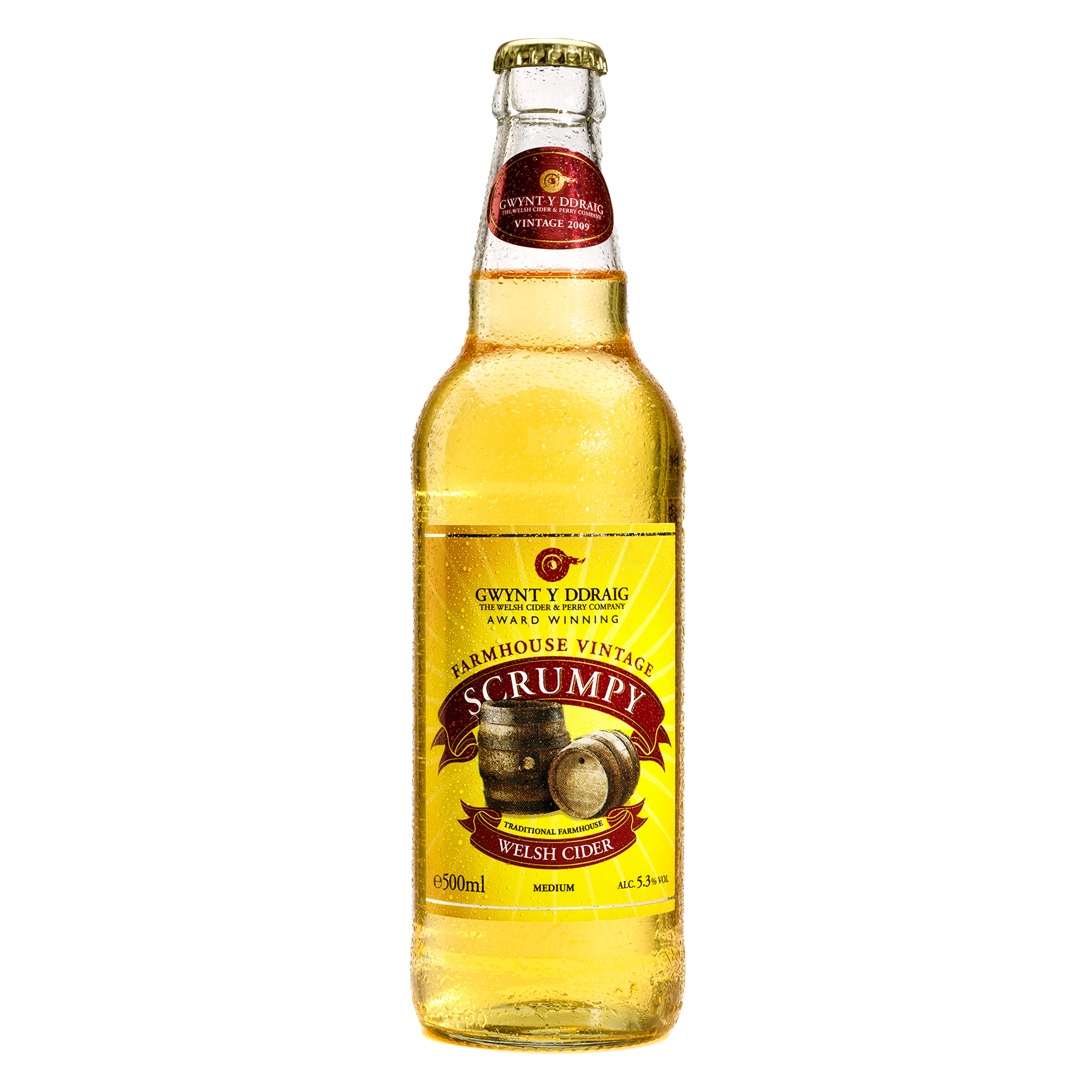 Gwynt y Ddraig Vintage Scrumpy Cider 500ml Gwynt y Ddraig Vintage Scrumpy Cider 500ml