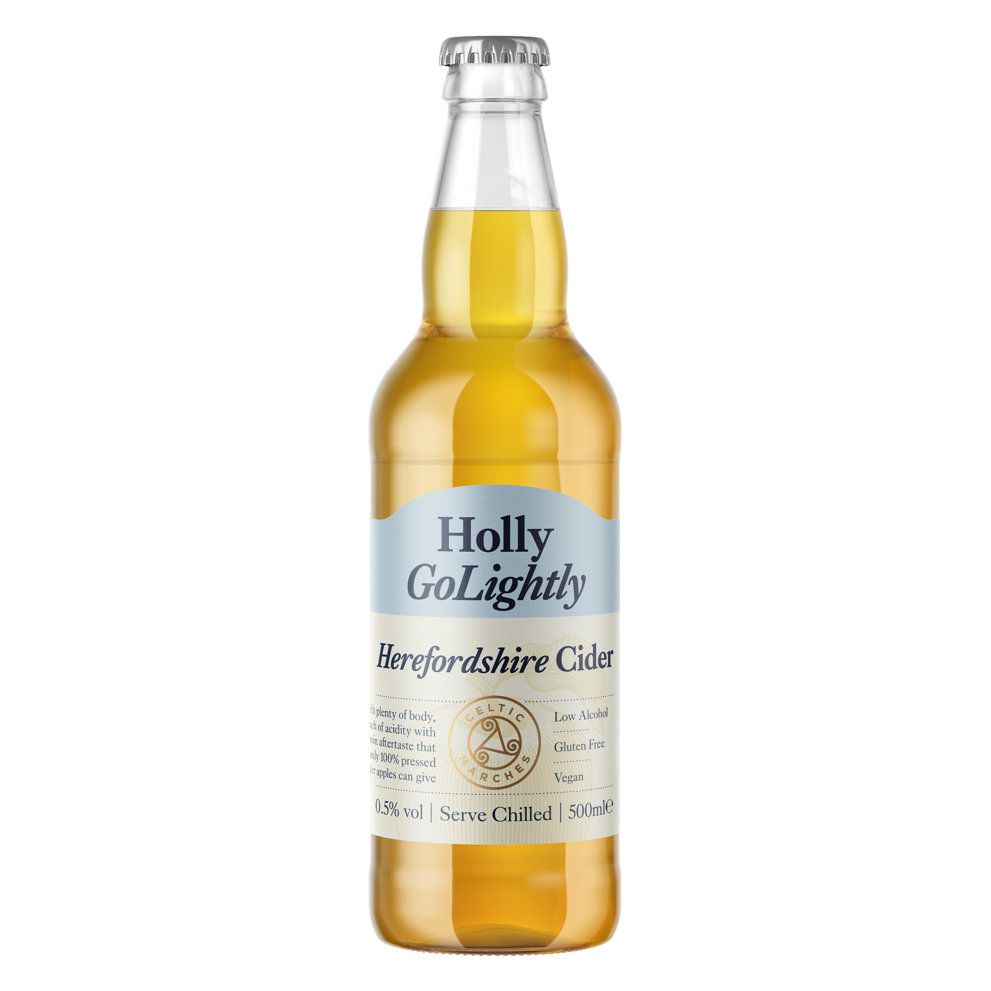 Celtic Marches Holly GoLightly Cider 500ml Celtic Marches Holly GoLightly Cider 500ml