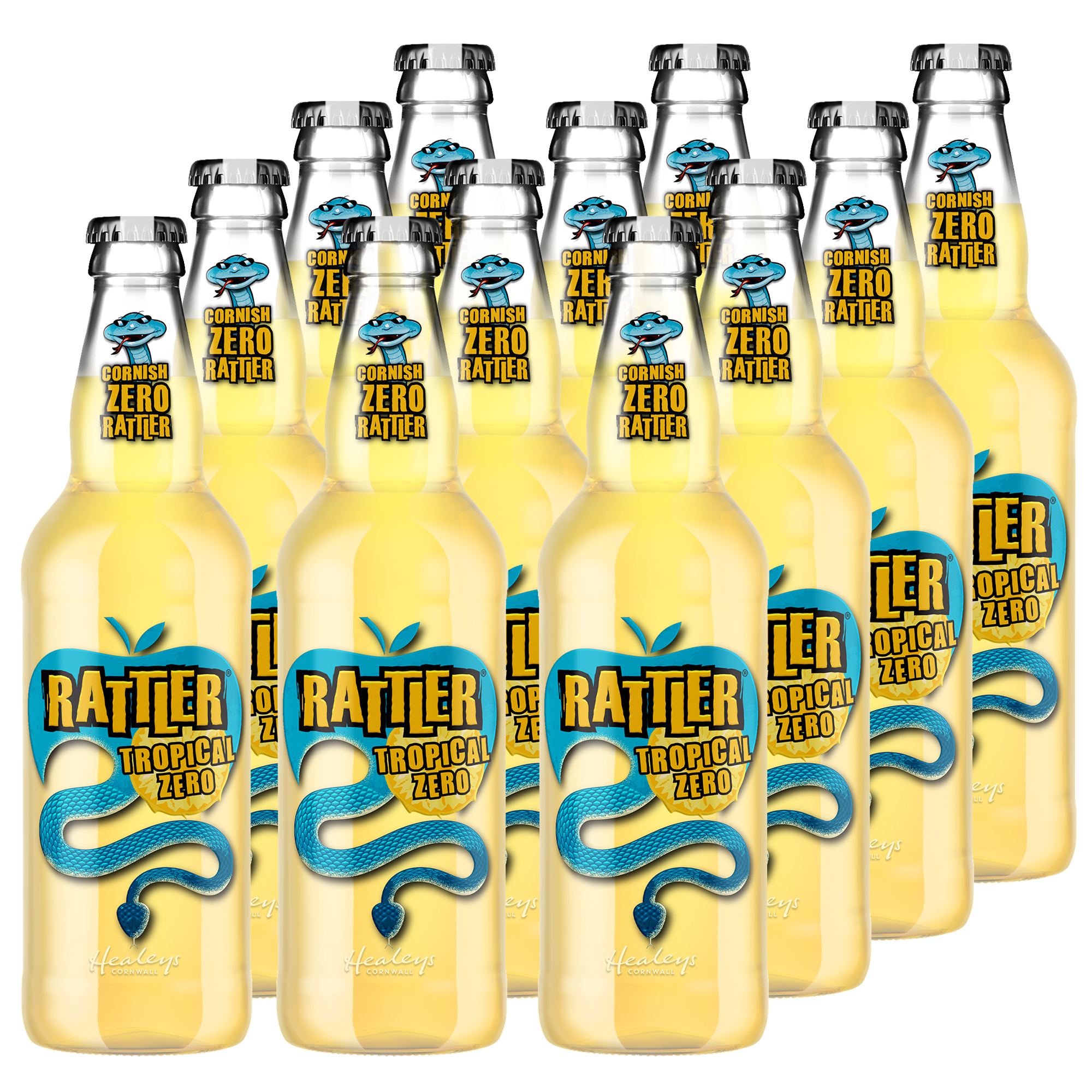 Rattler Zero Tropical Cider 12x500ml