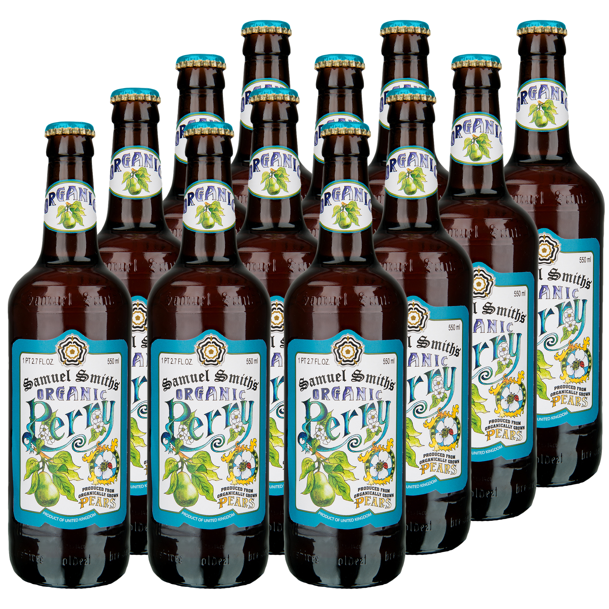 Samuel Smith's Organic Perry Cider 12x550ml