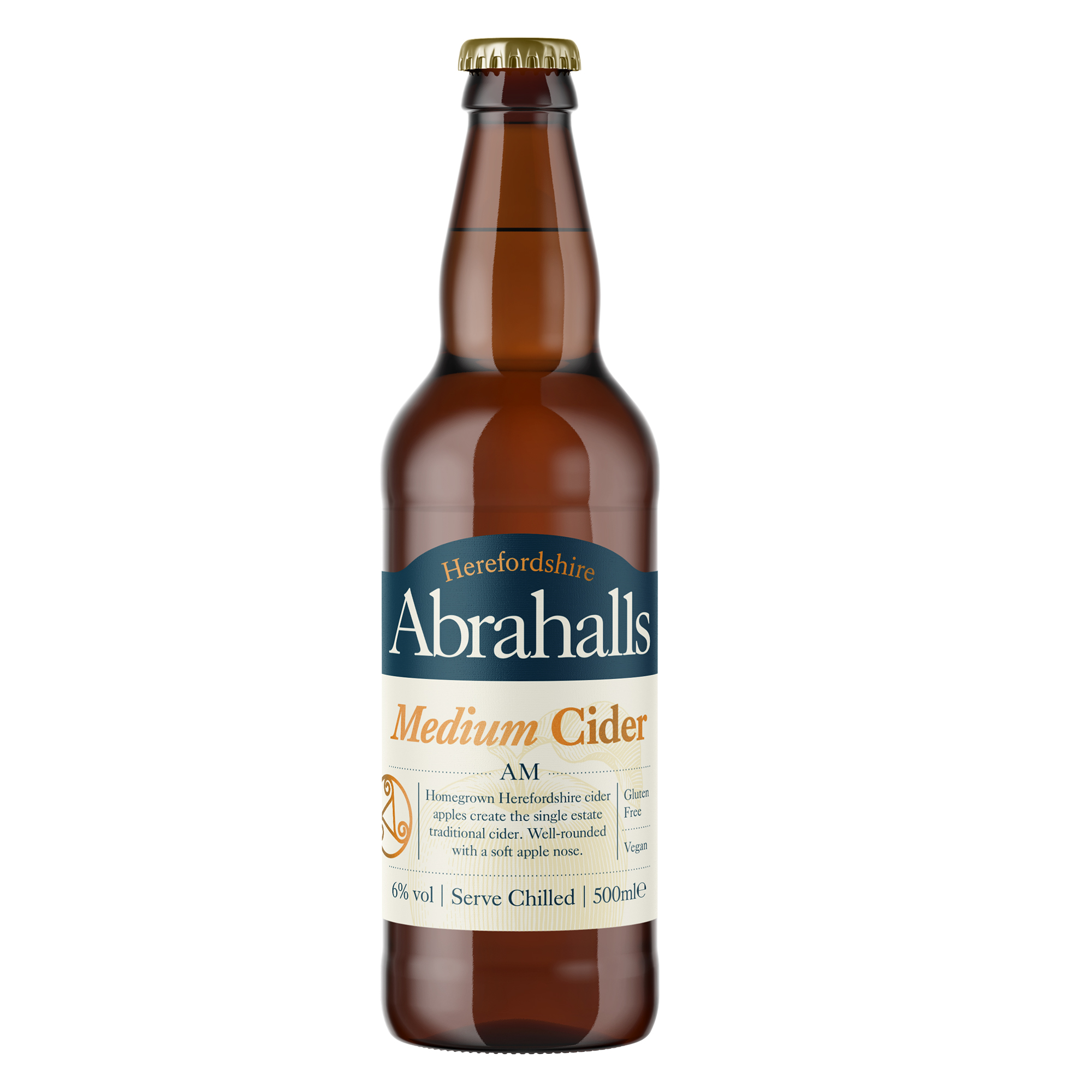 Abrahalls AM Medium Cider 500ml Abrahalls AM Medium Cider 500ml