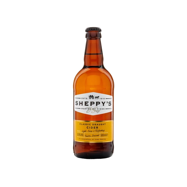 Sheppy's Classic Draught Cider 500ml Sheppy's Classic Draught Cider 500ml
