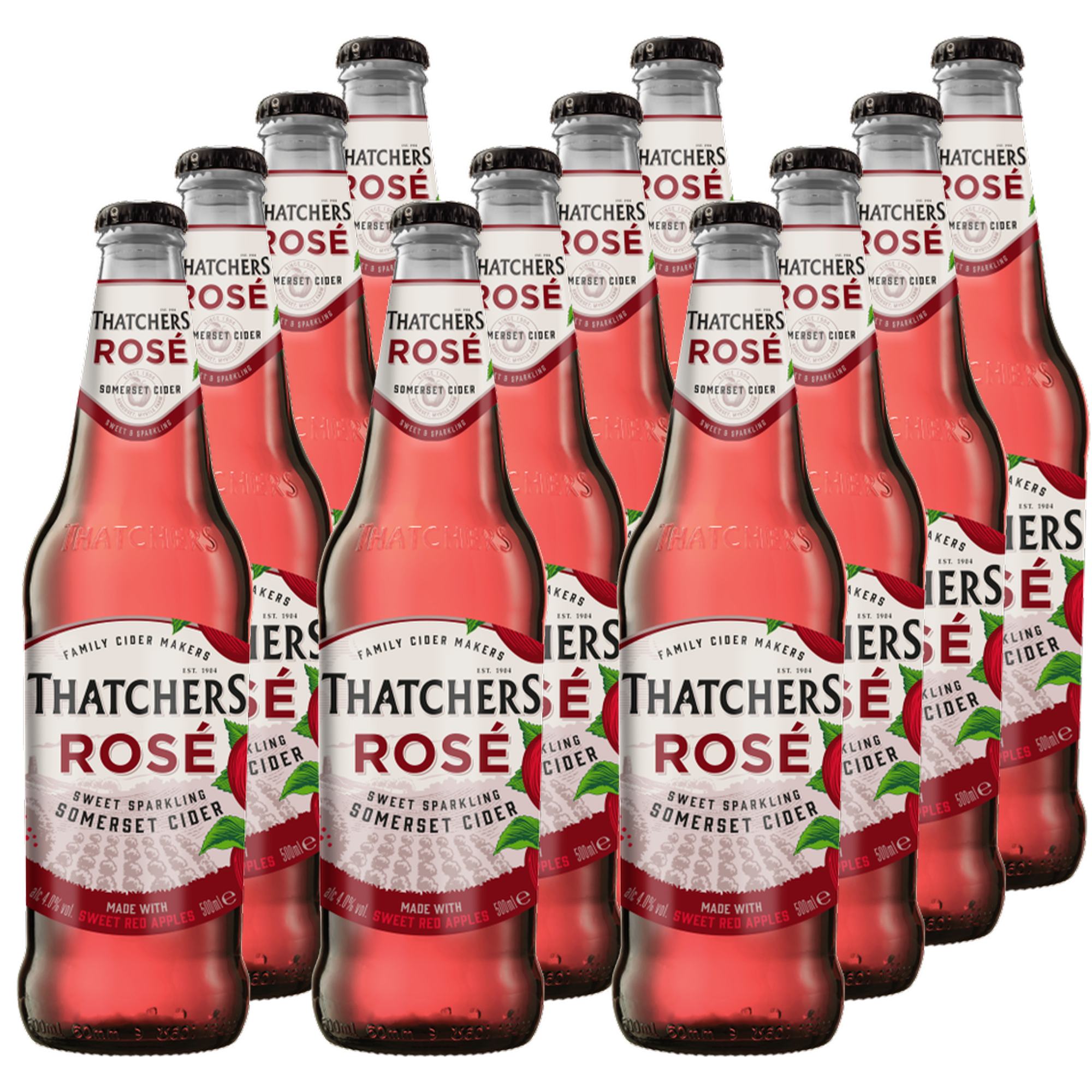 Thatchers Rosé Cider 12x500ml Thatchers Rosé Cider 12x500ml