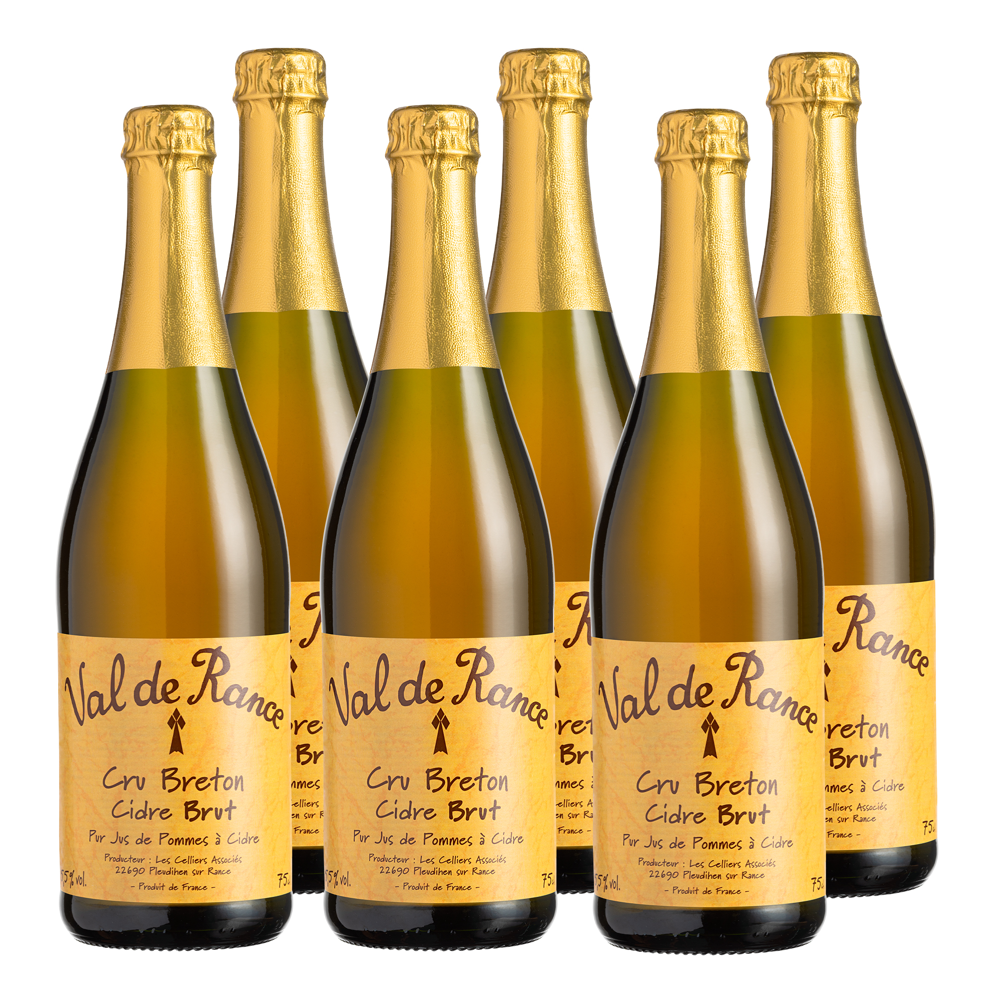 Val de Rance Cru Breton Cidre Brut 6x750ml Val de Rance Cru Breton Cidre Brut 6x750ml