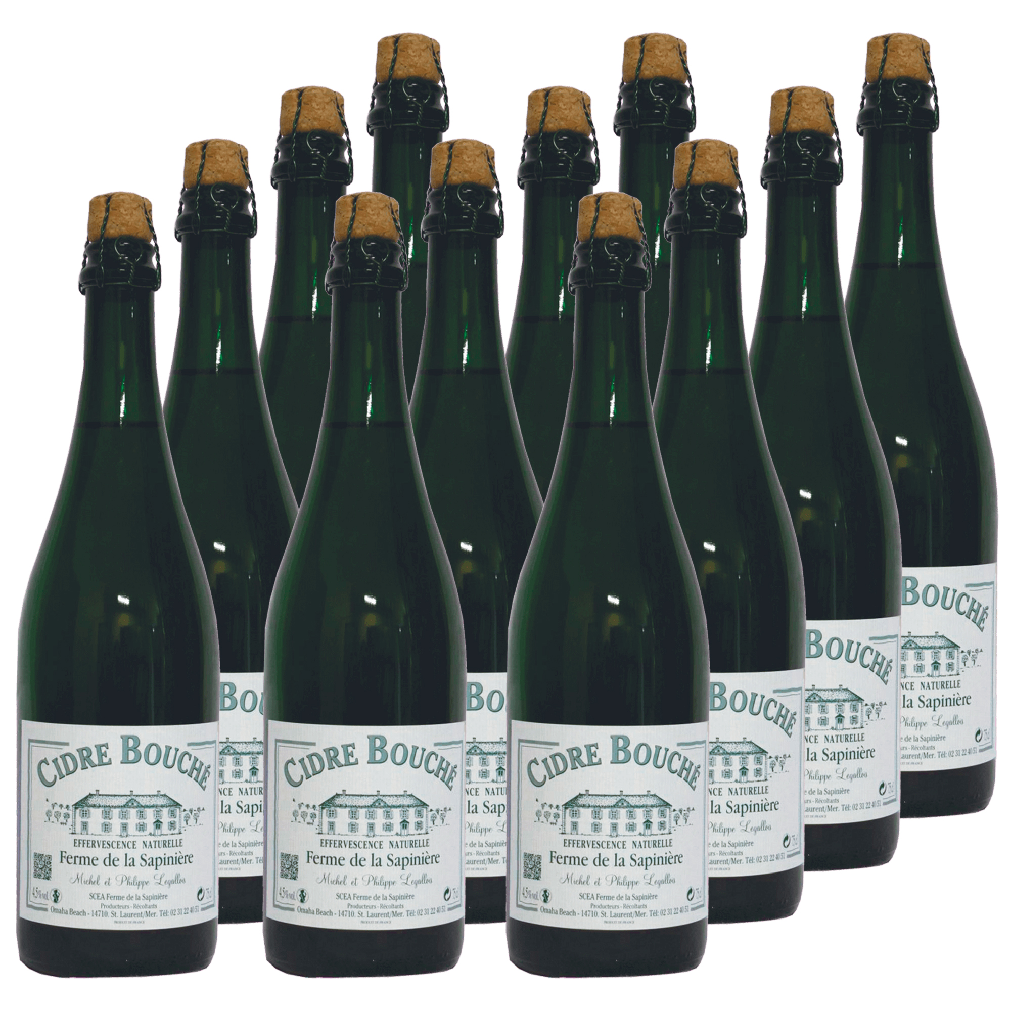 Bio-Cidre Ferme de la Sapinière 12x750ml Bio-Cidre Ferme de la Sapinière 12x750ml