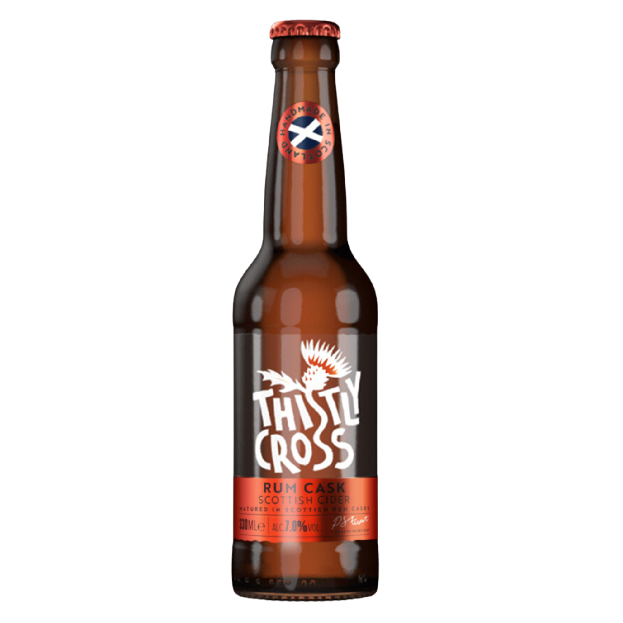 Thistly Cross Rum Cask Cider 330ml Thistly Cross Rum Cask Cider 330ml