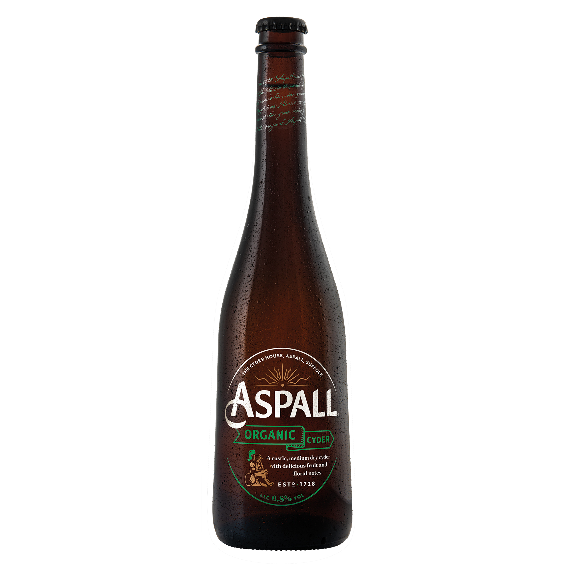 Aspall Organic Suffolk Cyder 500ml Aspall Organic Suffolk Cyder 500ml