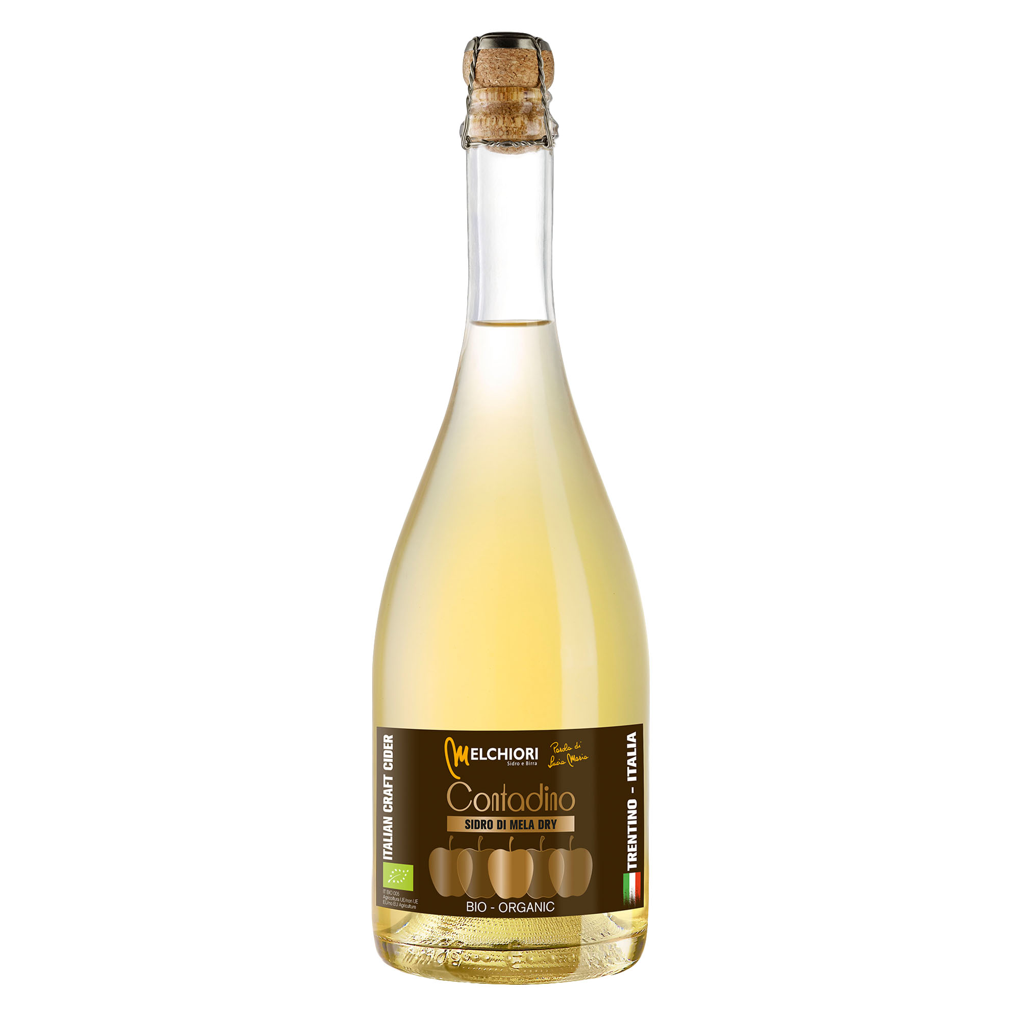 Melchiori Contadino Dry Bio-Cider 750ml Melchiori Contadino Dry Bio-Cider 750ml