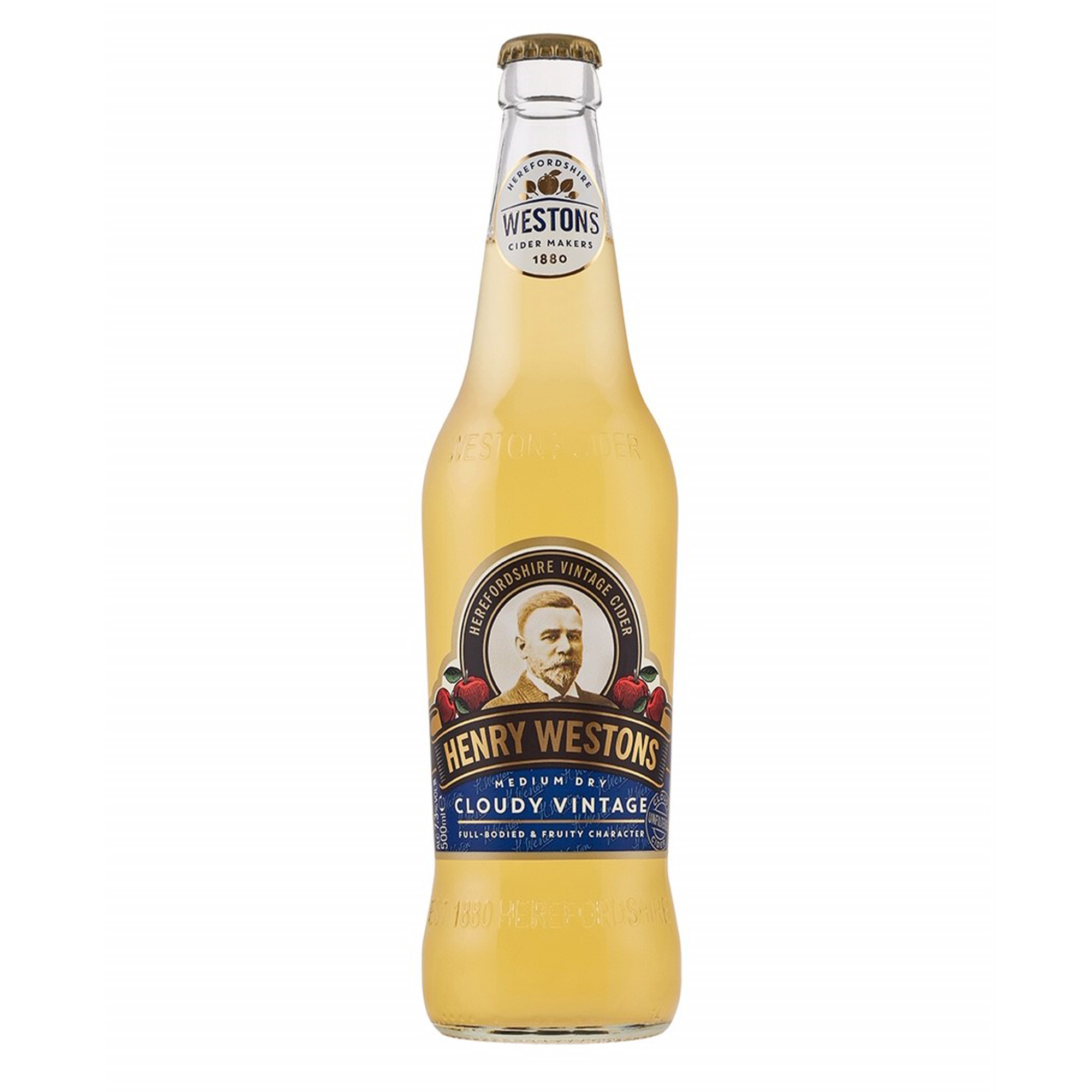 Henry Weston’s Cloudy Vintage Cider 500ml Henry Weston’s Cloudy Vintage Cider 500ml