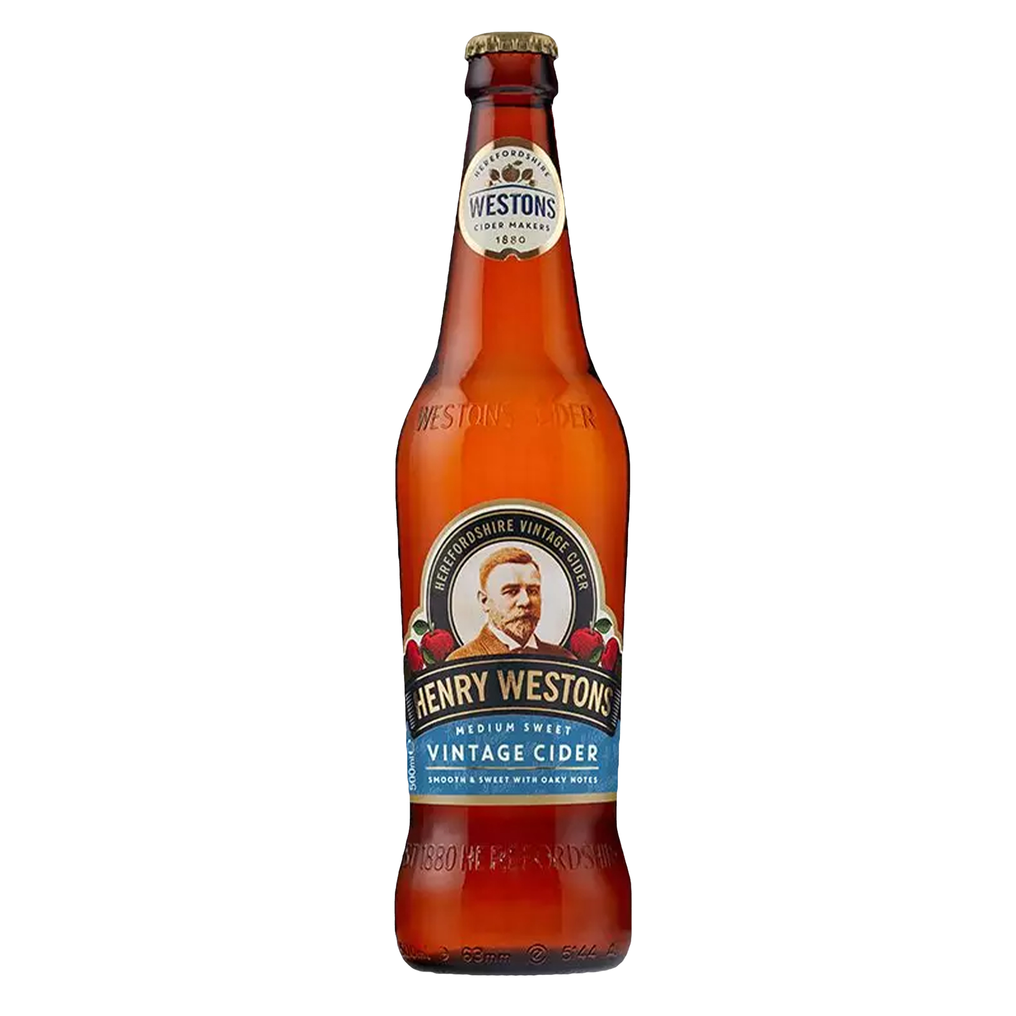 Henry Weston’s Medium Sweet Vintage Cider 500ml Henry Weston’s Medium Sweet Vintage Cider 500ml