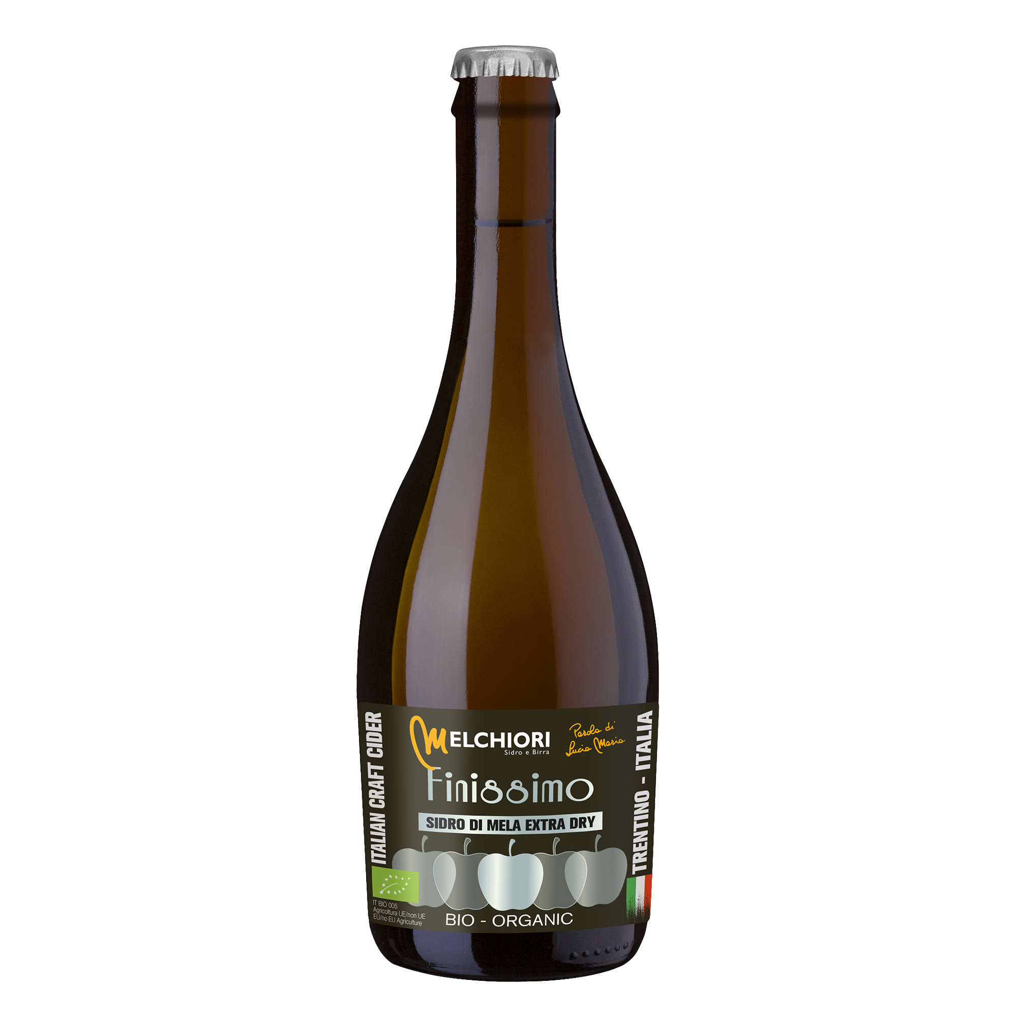 Melchiori Finissimo Extra Dry Bio-Cider 500ml Melchiori Finissimo Extra Dry Bio-Cider 500ml