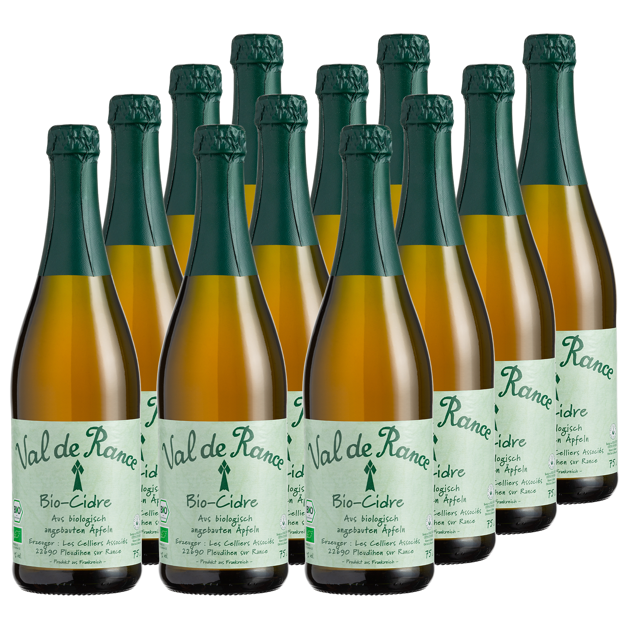 Val de Rance Cru Breton Bio-Cidre 12x750ml Val de Rance Cru Breton Bio-Cidre 12x750ml