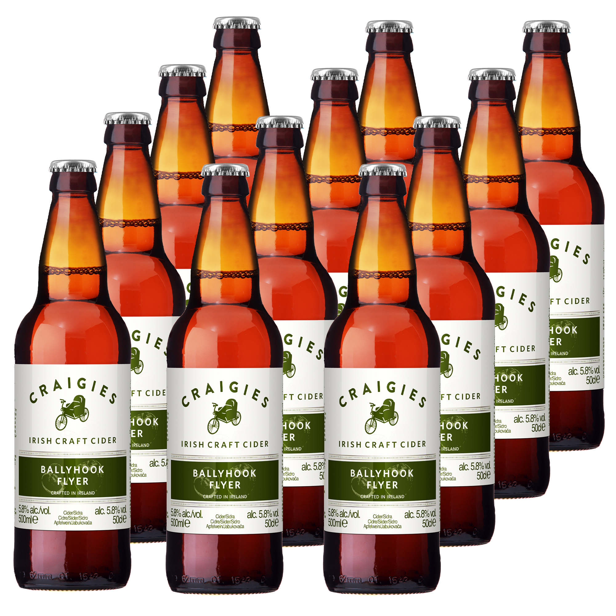 Craigies Ballyhook Flyer Irish Cider 12x500ml Craigies Ballyhook Flyer Irish Cider 12x500ml
