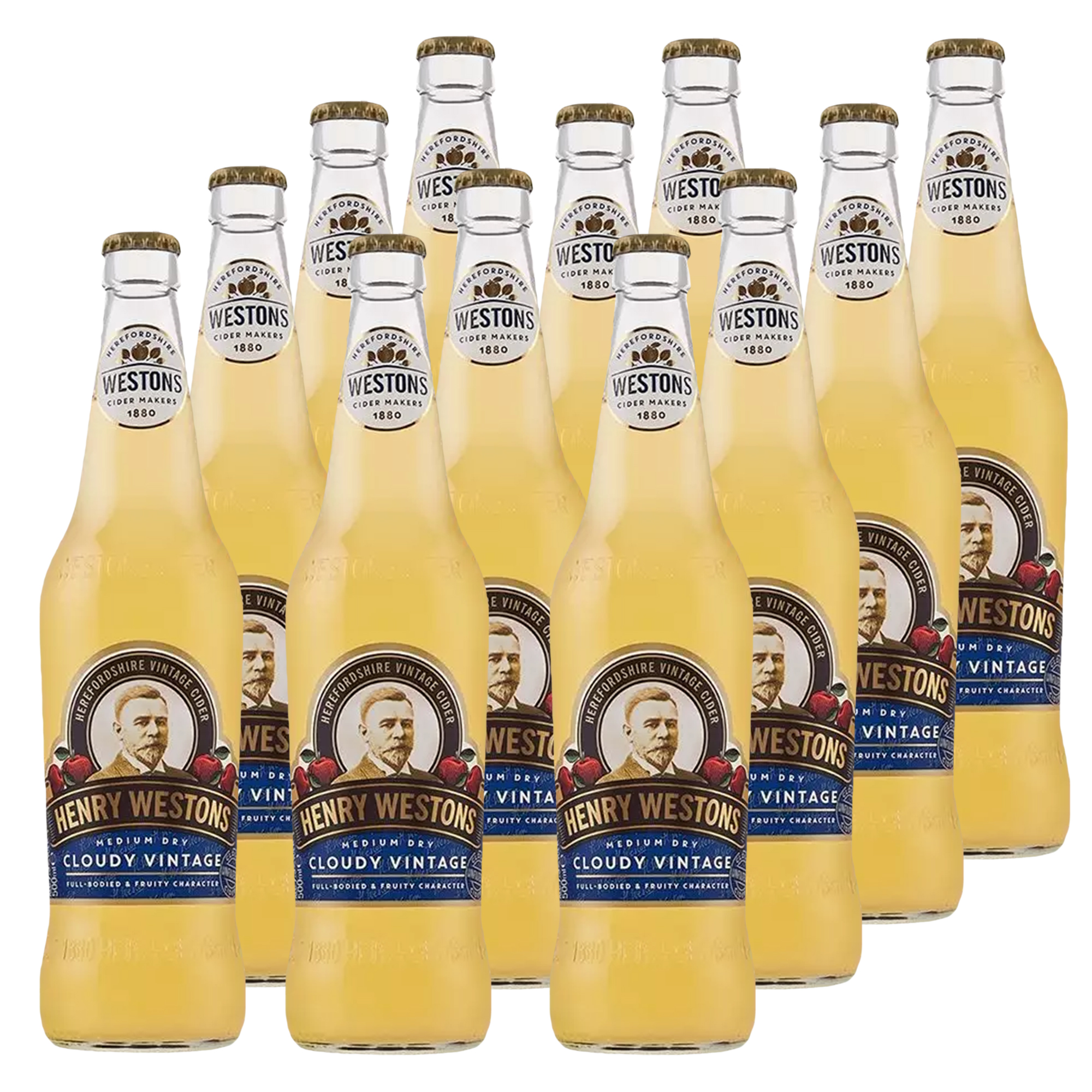Henry Weston’s Cloudy Vintage Cider 12x500ml Henry Weston’s Cloudy Vintage Cider 12x500ml