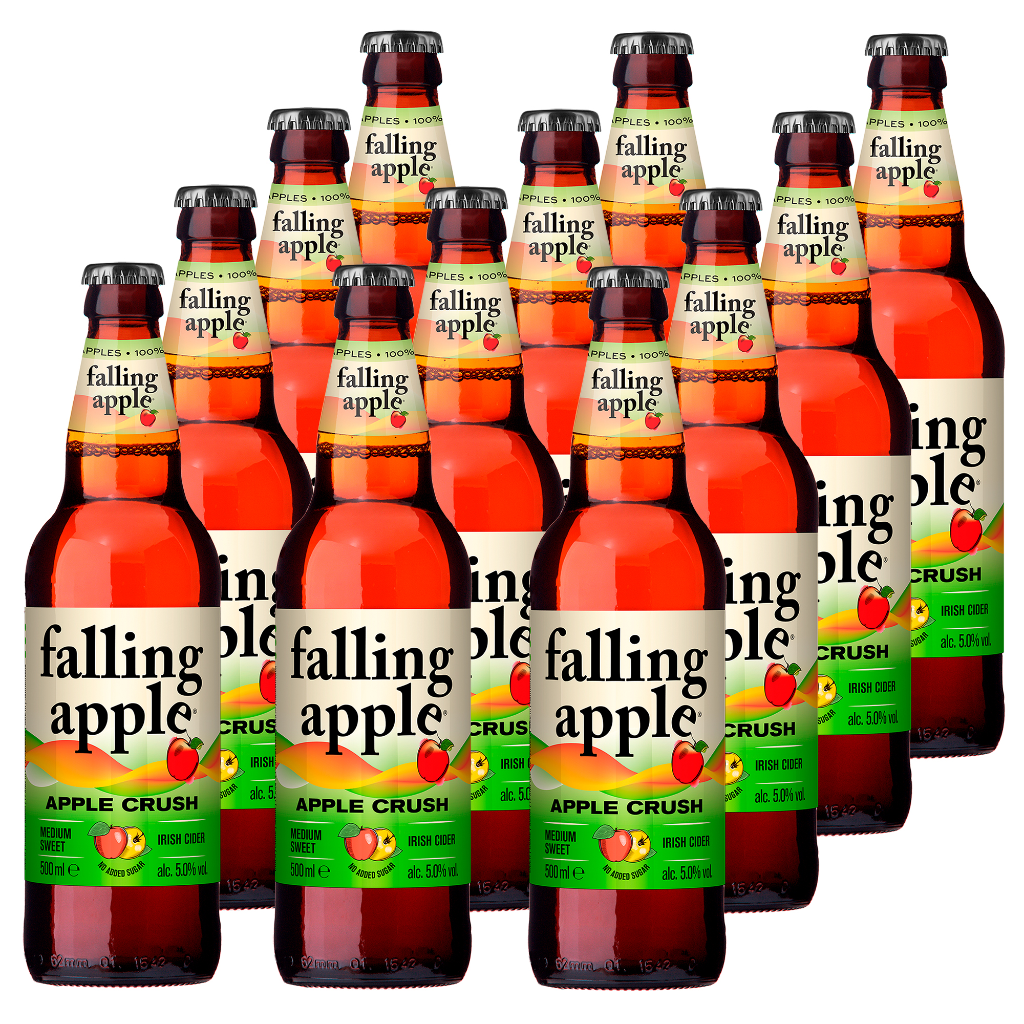 Falling Apple Medium Sweet Irish Cider 12x500ml Falling Apple Medium Sweet Irish Cider 12x500ml