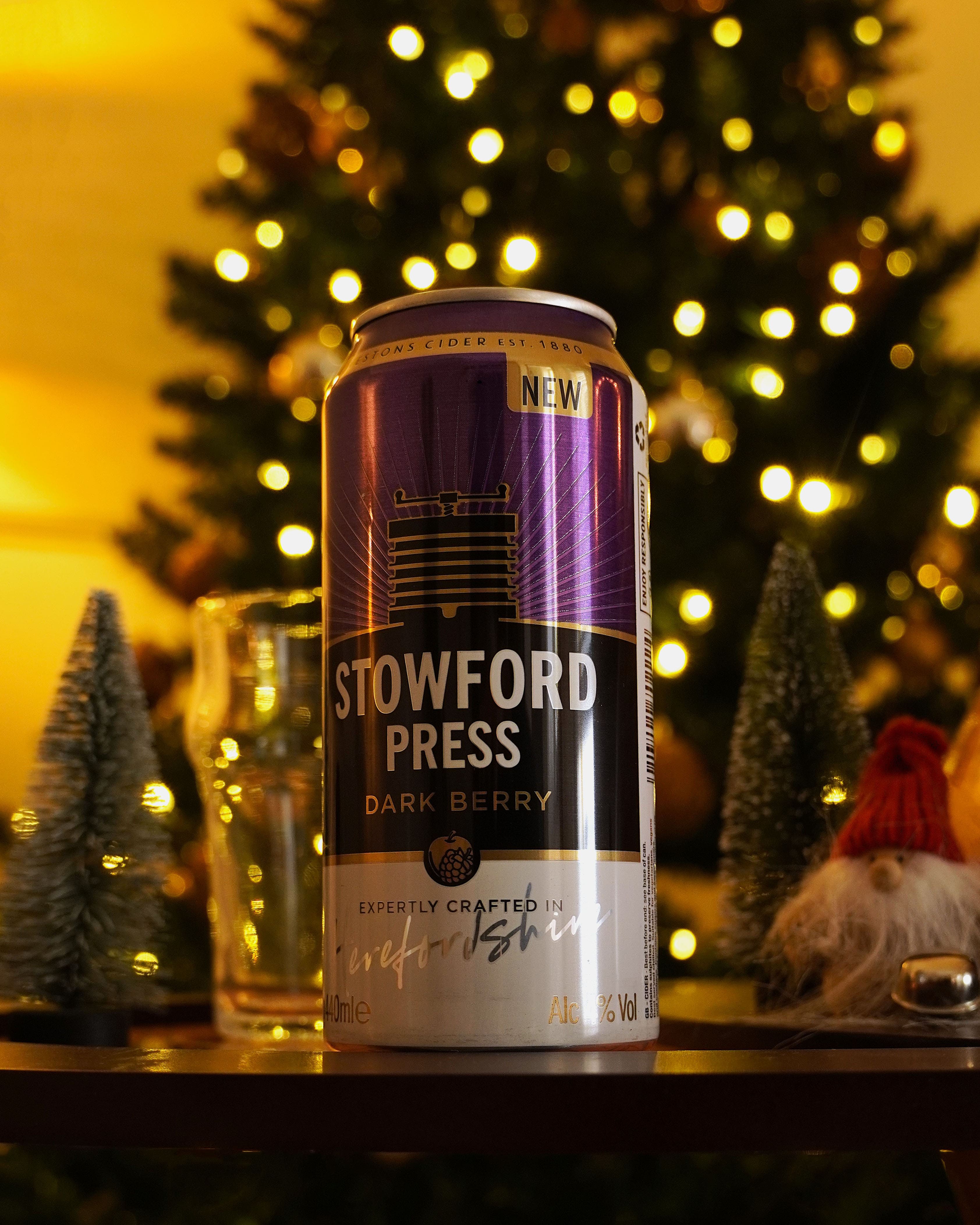 Henry Weston’s Stowford Press Dark Berry Cider 440ml Dose