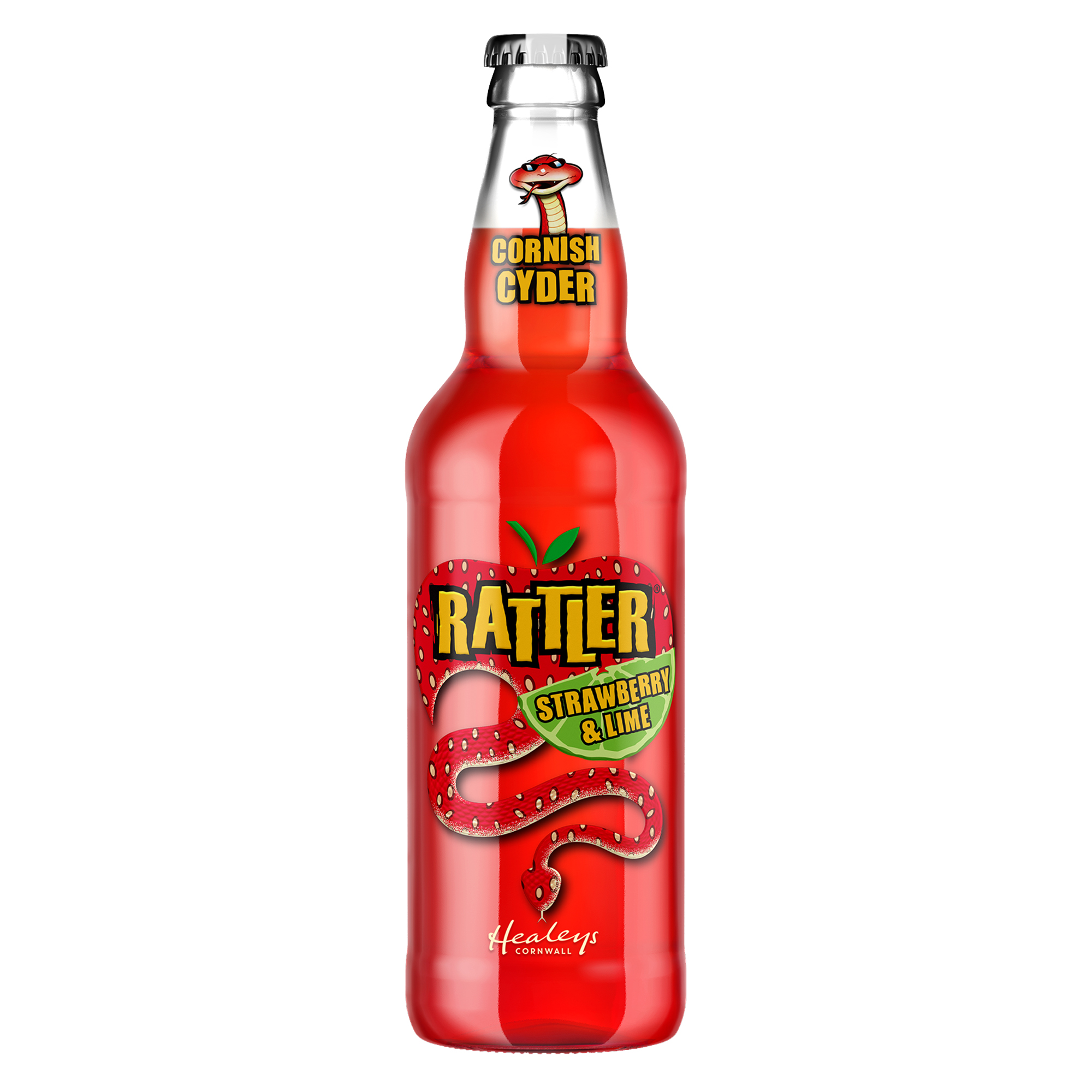 Rattler Strawberry Lime Cornish Cider 500ml