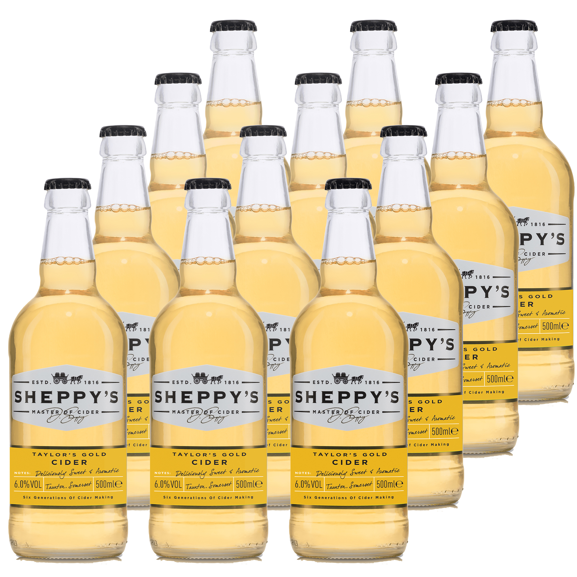Sheppy's Taylor's Gold Cider 12x500ml Sheppy's Taylor's Gold Cider 12x500ml
