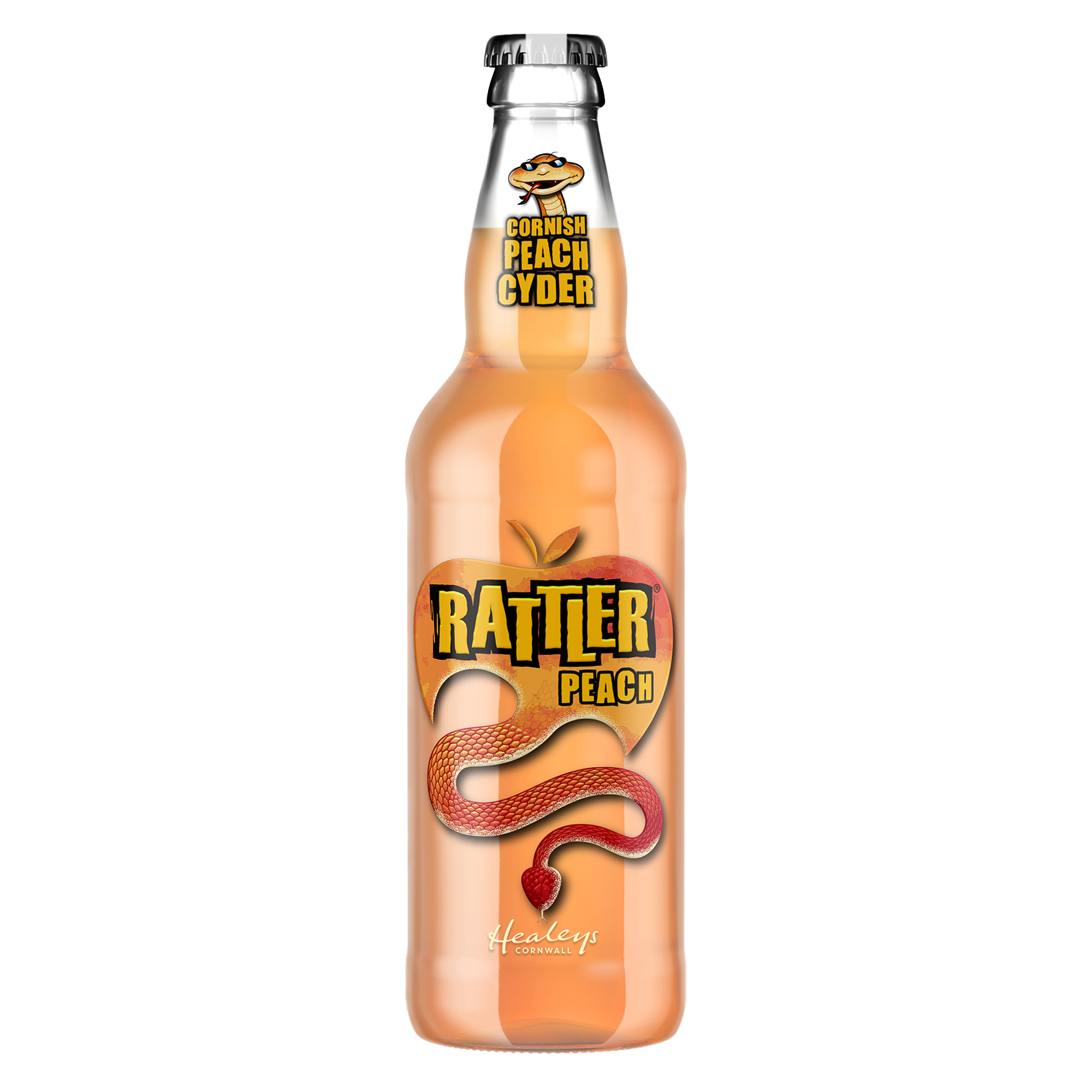 Rattler Peach Cornish Cider 500ml