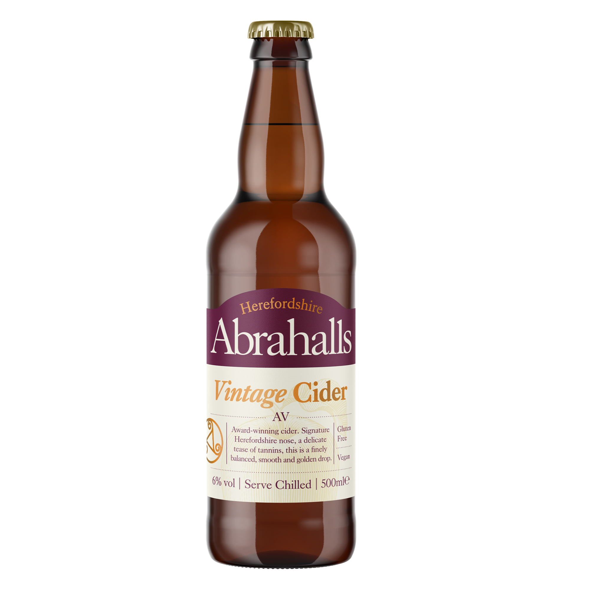 Abrahalls AV Vintage Cider 500ml Abrahalls AV Vintage Cider 500ml