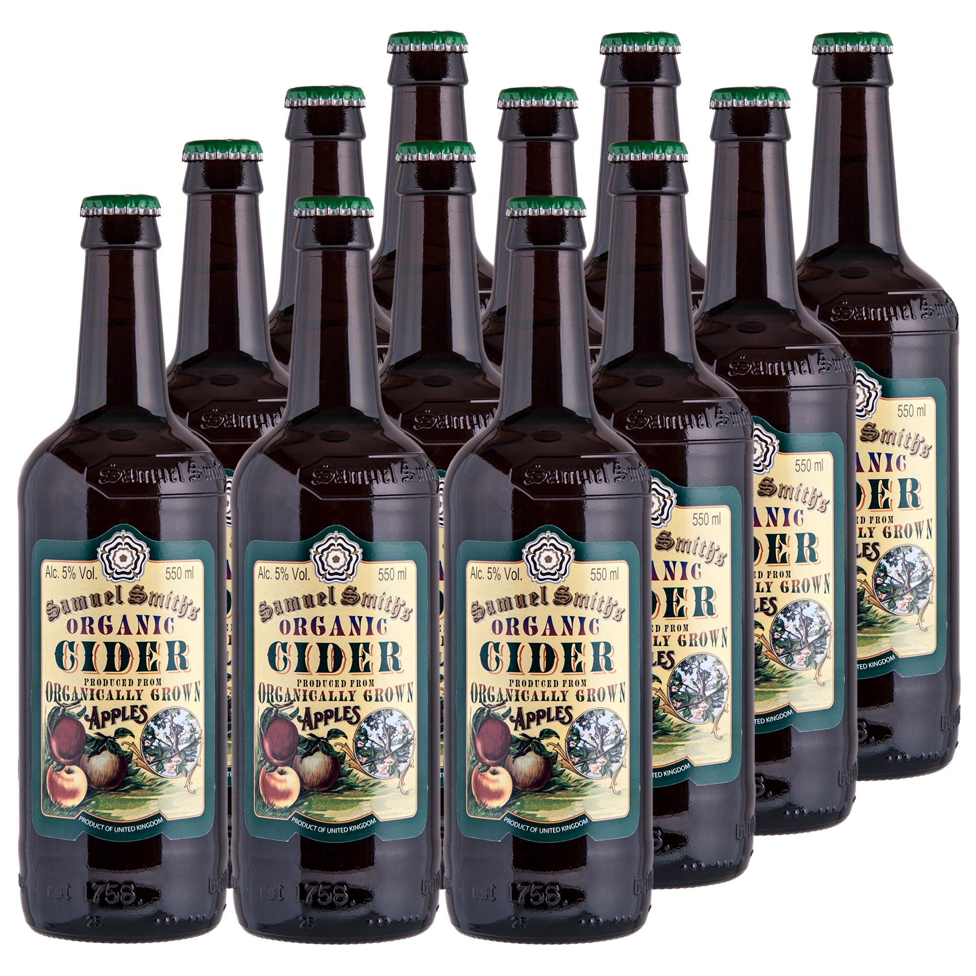 Samuel Smith's Organic Cider 12x550ml Samuel Smith's Organic Cider 12x550ml