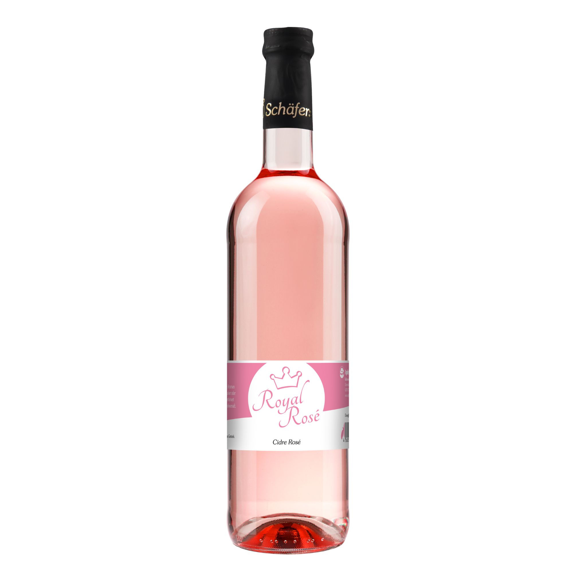 Schäfers Royal Rosé Cidre - Apfelcidre mit Johannisbeeren 750ml Schäfers Royal Rosé Cidre - Apfelcidre mit Johannisbeeren 750ml