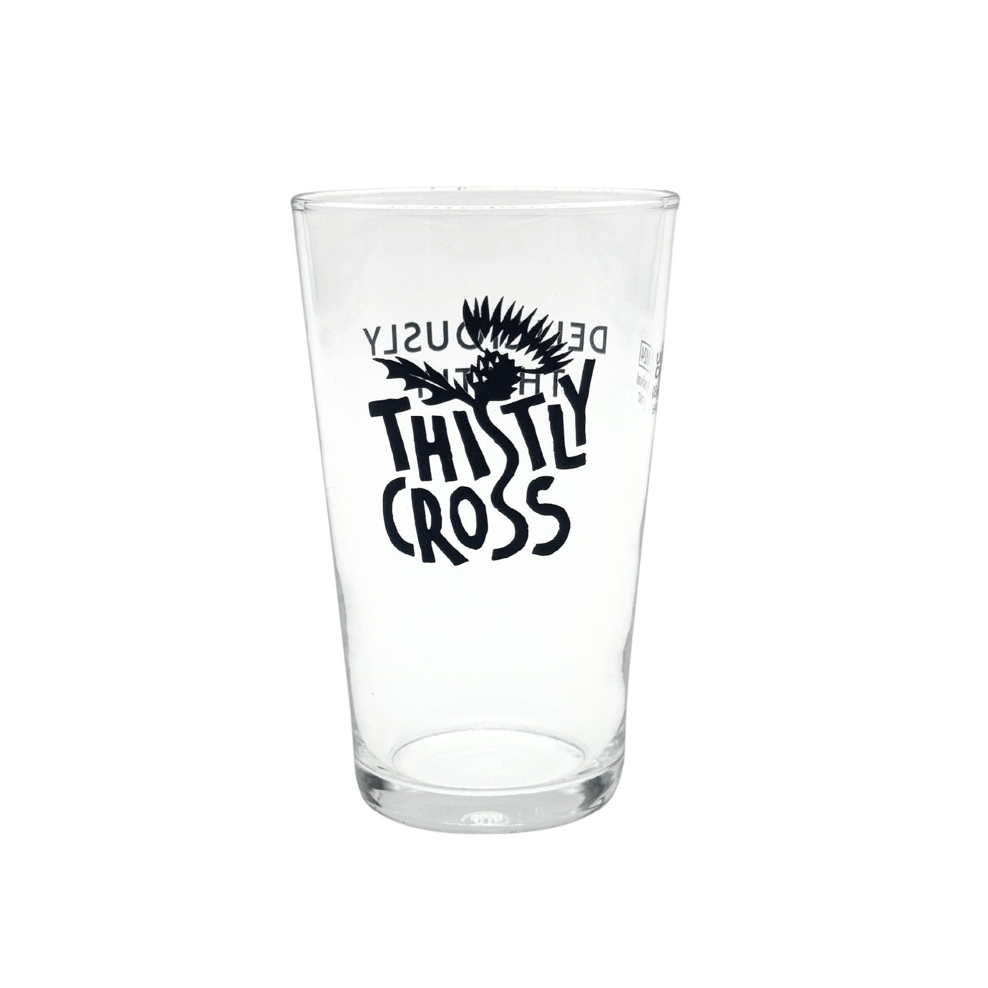 Thistly Cross Half Pint Glas 280ml Thistly Cross Half Pint Glas 280ml
