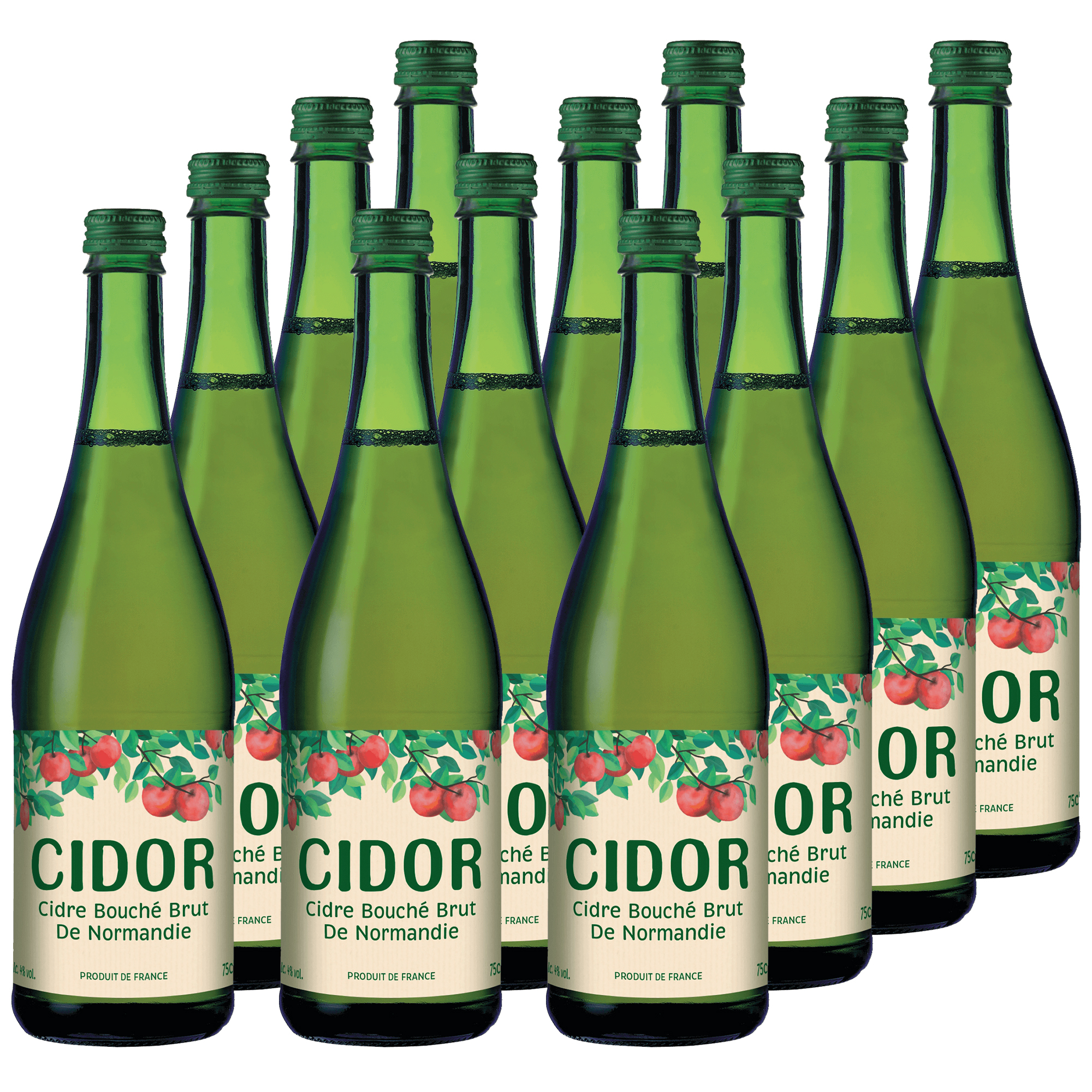 Cidre de Normandie Cidor 12x750ml